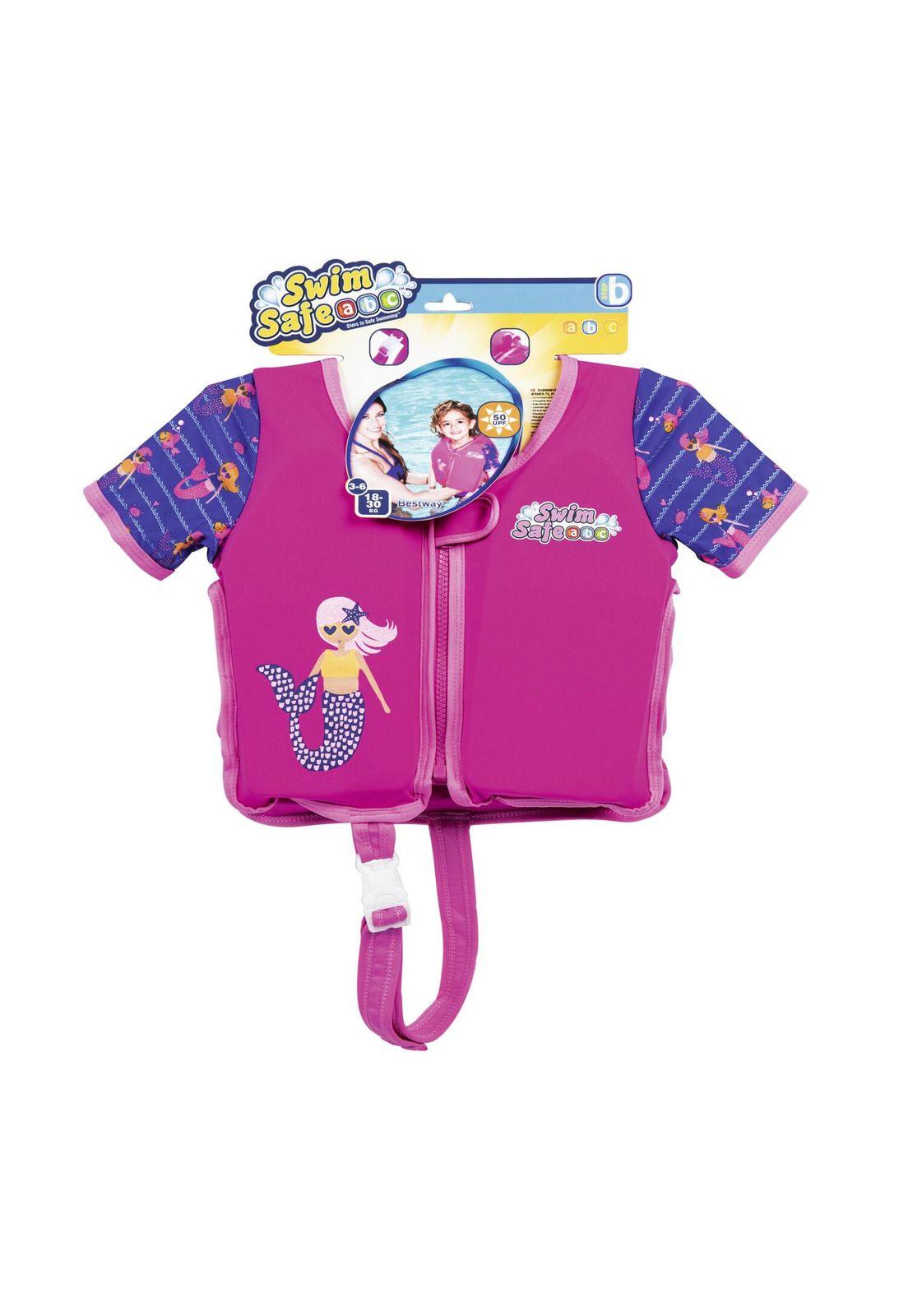 Chaleco Salvavidas De Espuma Con Mangas Swim Safe 3-6 Años Bestway-4