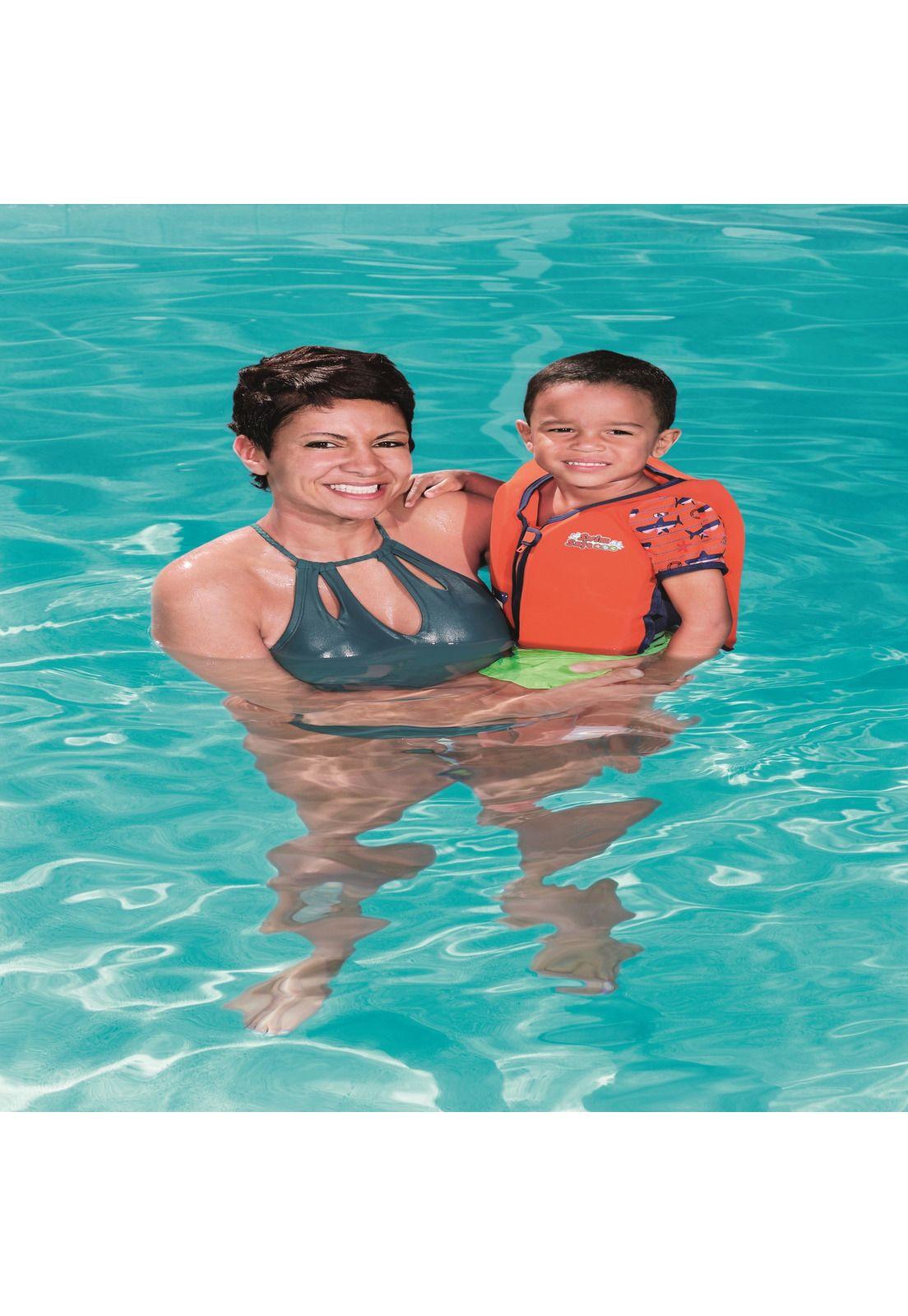 Chaleco Salvavidas De Espuma Con Mangas Swim Safe 3-6 Años Bestway-7