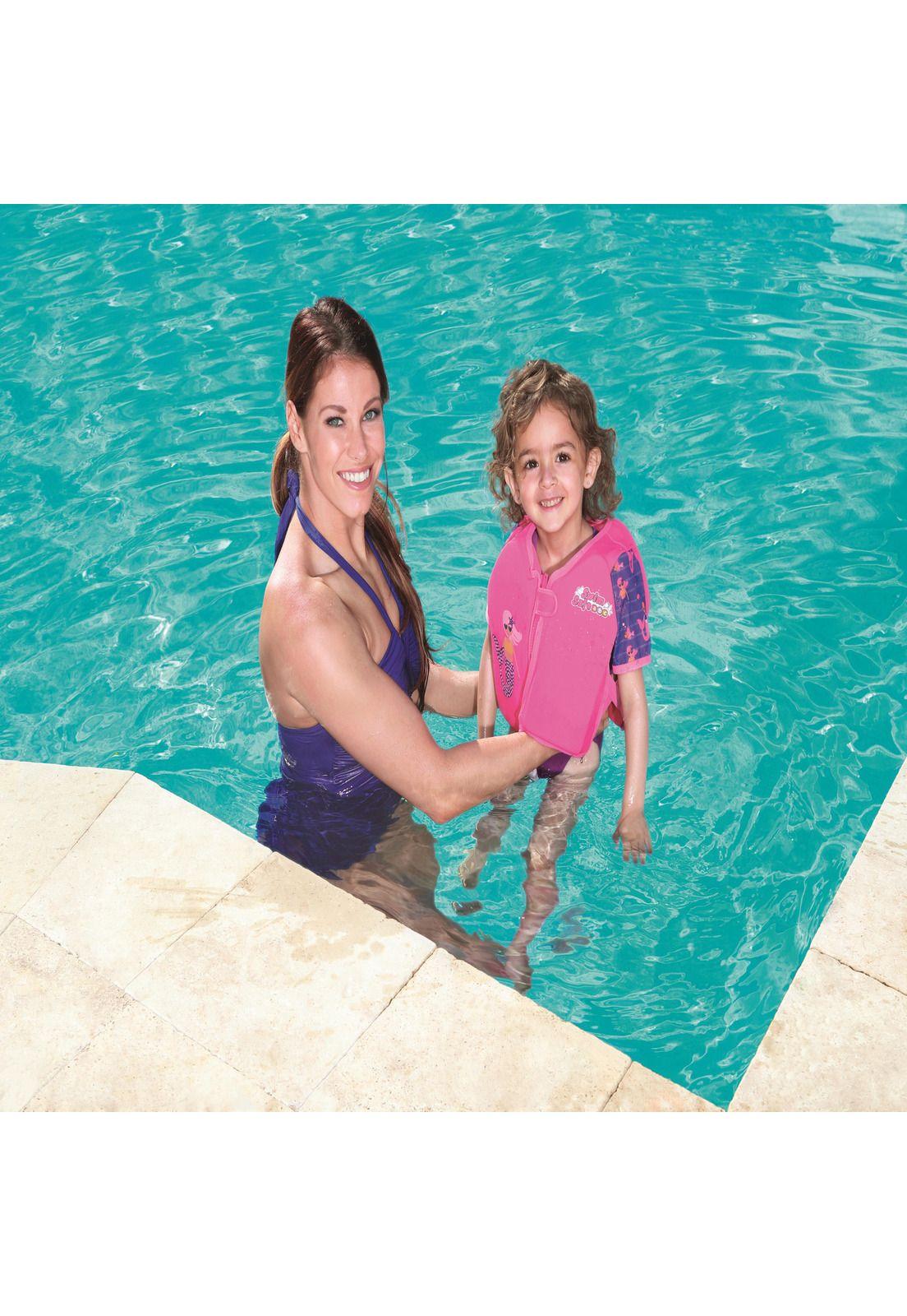 Chaleco Salvavidas De Espuma Con Mangas Swim Safe 3-6 Años Bestway-8