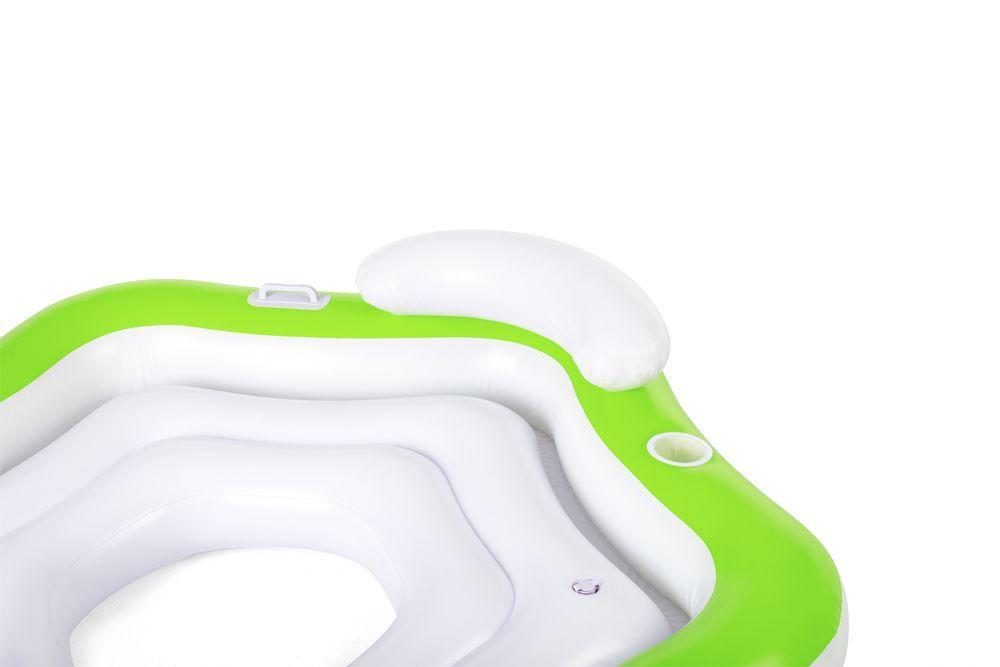 Flotador Triple Reposera Isla 3 Personas 1.99X1.76M Bestway-2