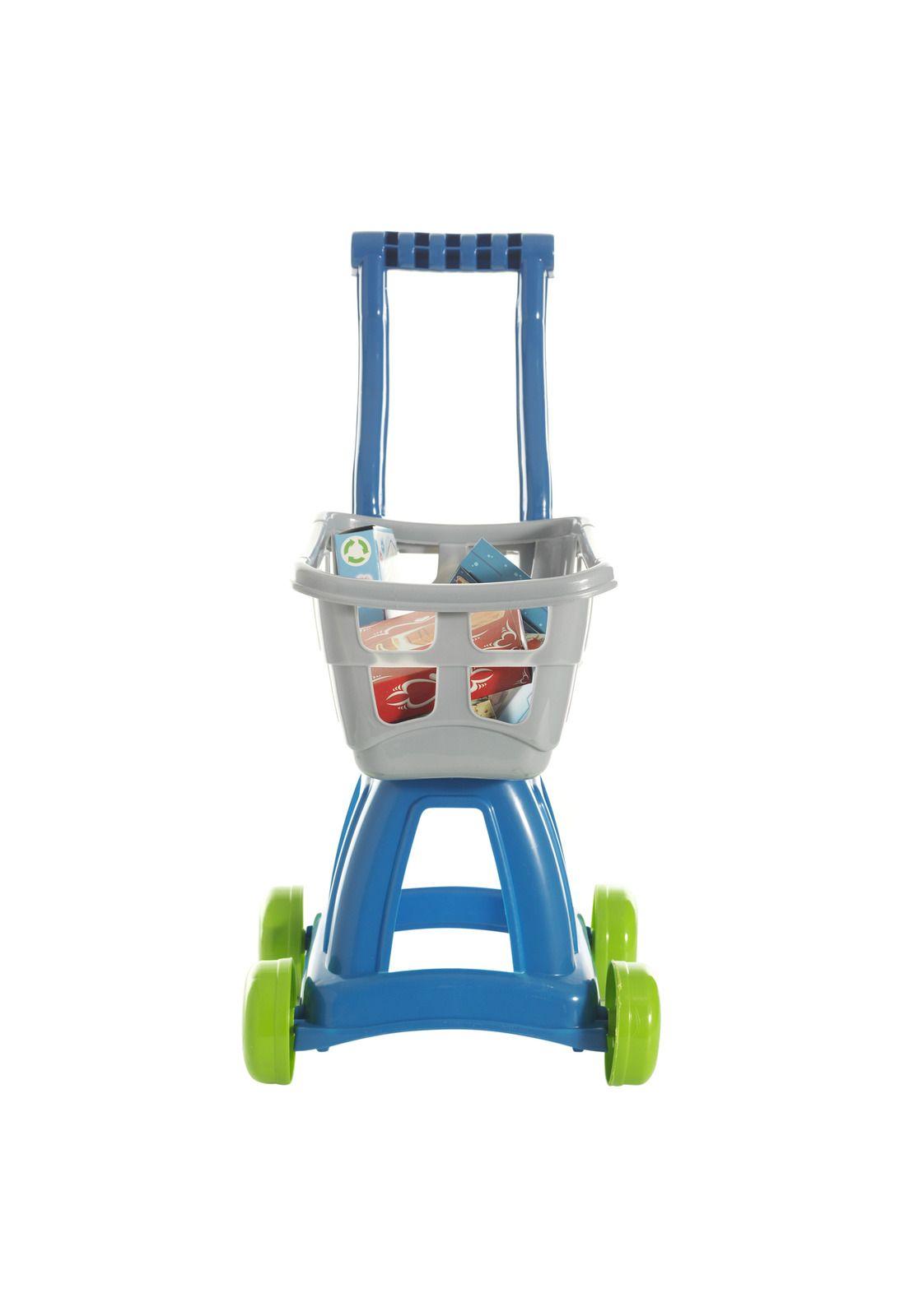 Carrito de compra con alimentos-2