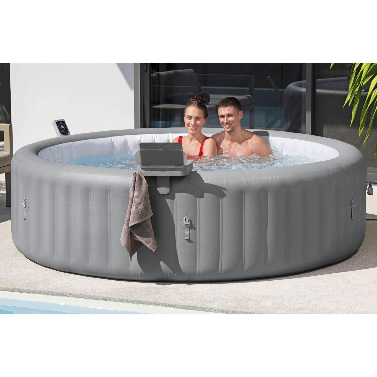 Mesa Bandeja lateral multiuso para hot tub inflable Bestway-6