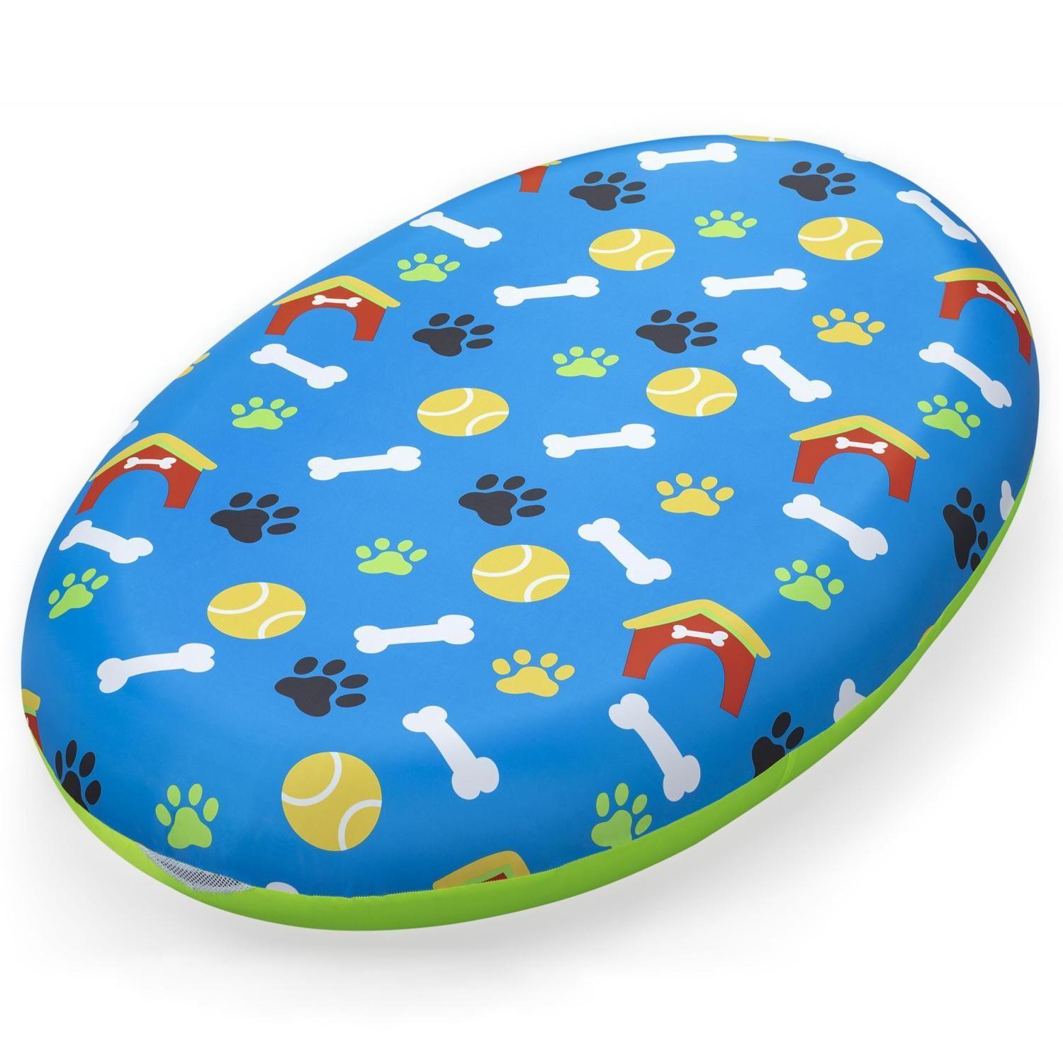 Flotador Reposera Inflable Reforzado Para Mascota 42x95x17cm-6