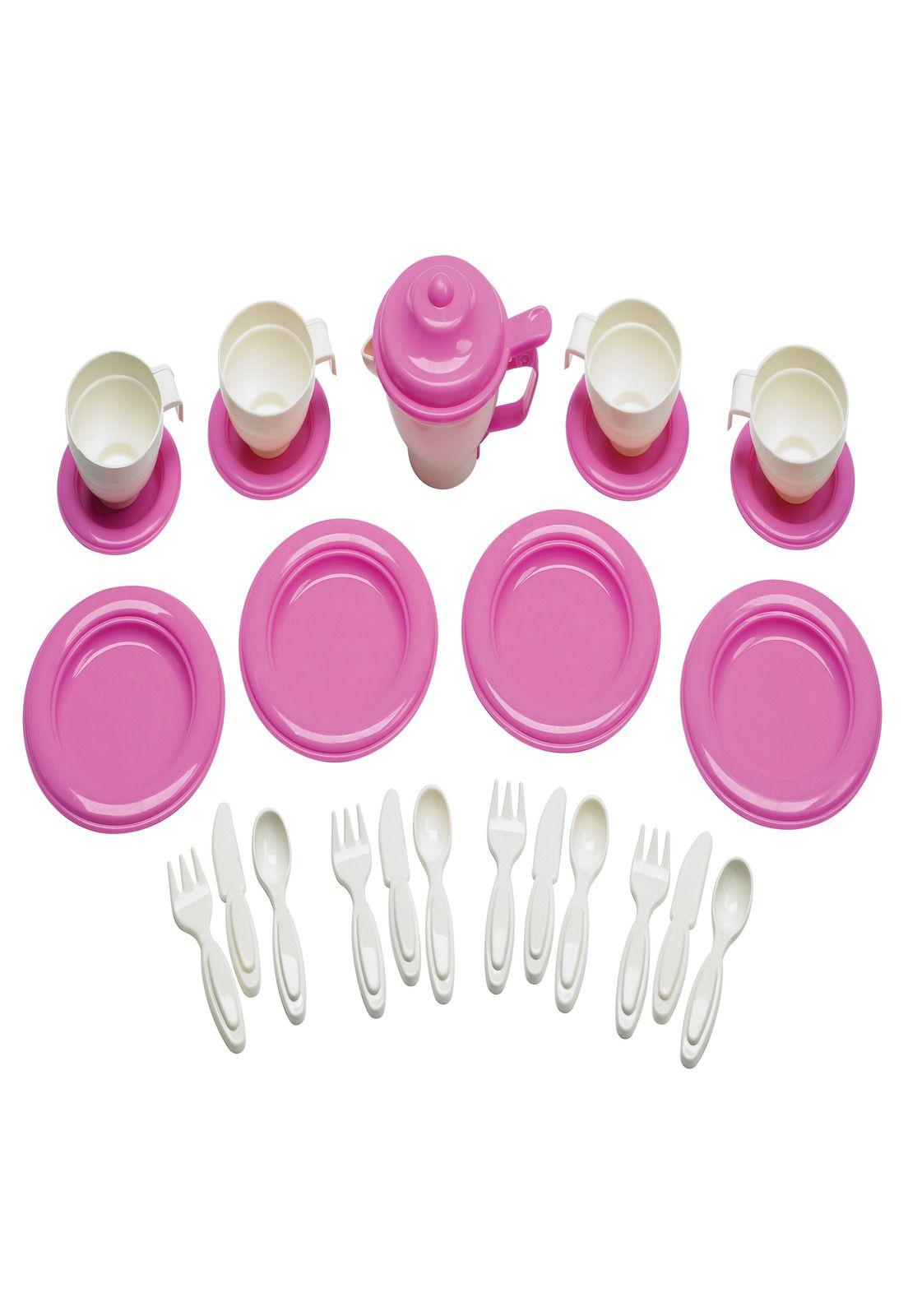 Juego De Mesa Y Sillas Con Accesorios American Plastic-1