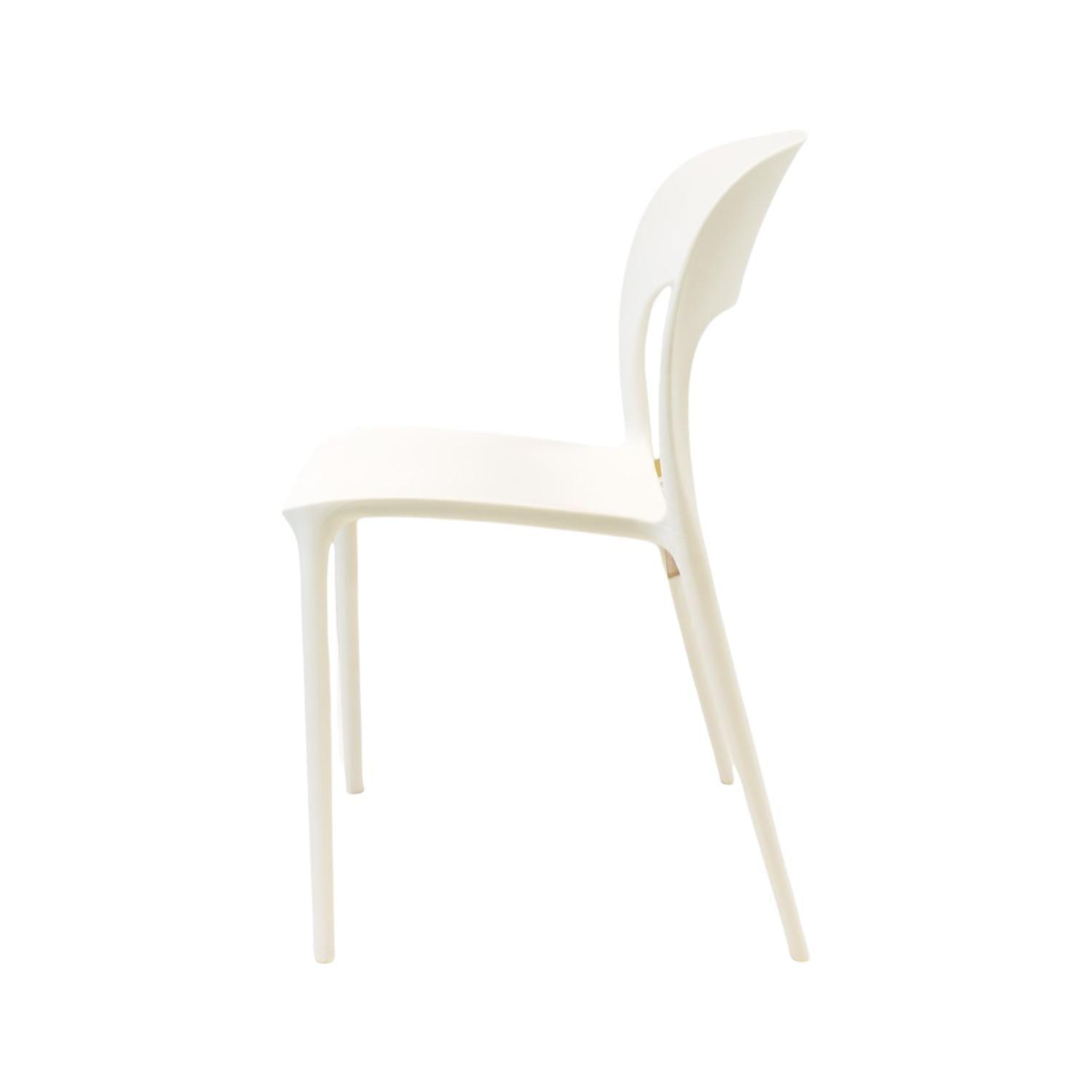 Silla Plástico Apilable Deco Nuremberg Blanca Escandinavia-3