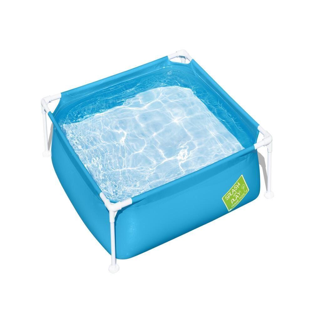 Piscina Bestway Rectangular para niños 1.22MX1.22MX30.5Cm-1