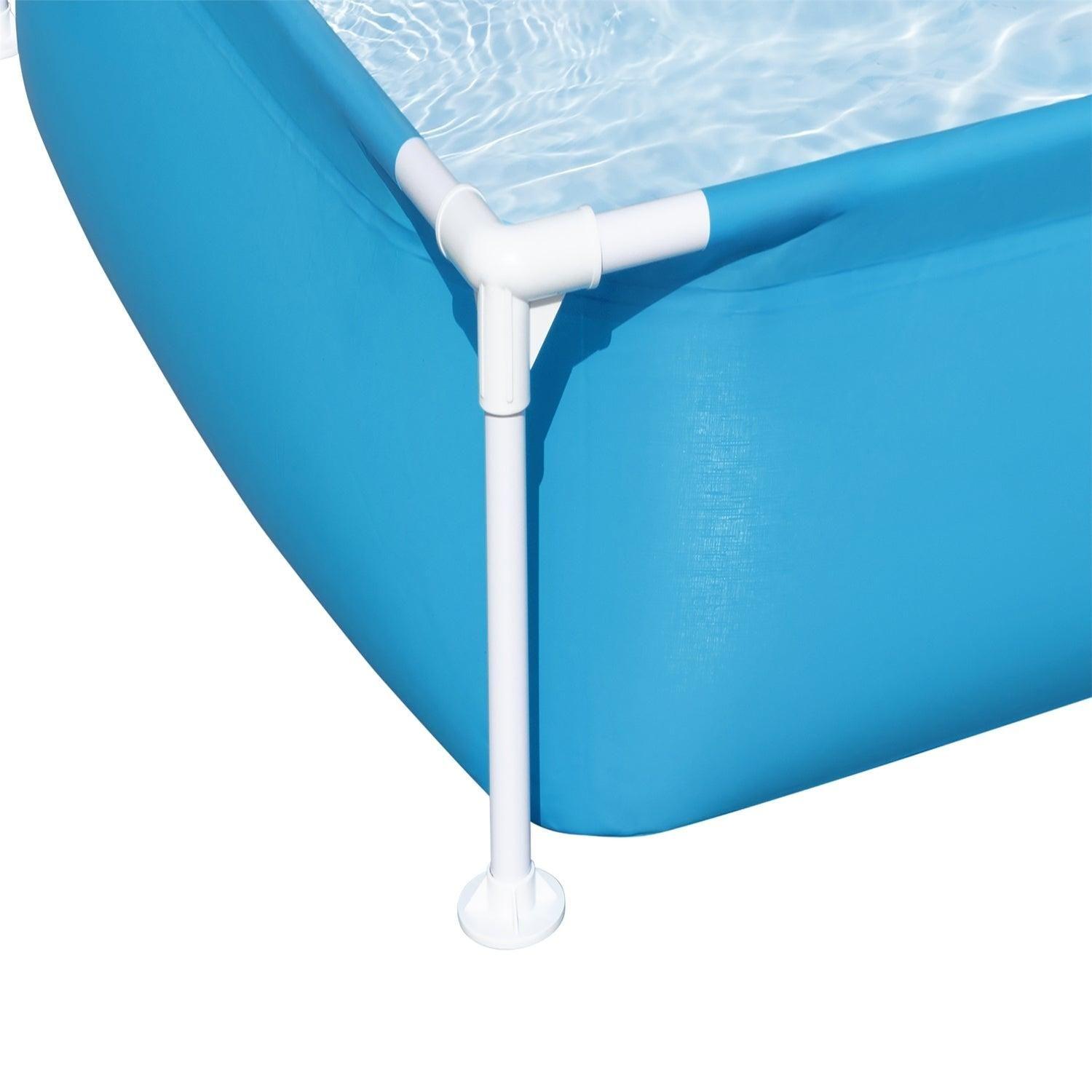 Piscina Bestway Rectangular para niños 1.22MX1.22MX30.5Cm-2