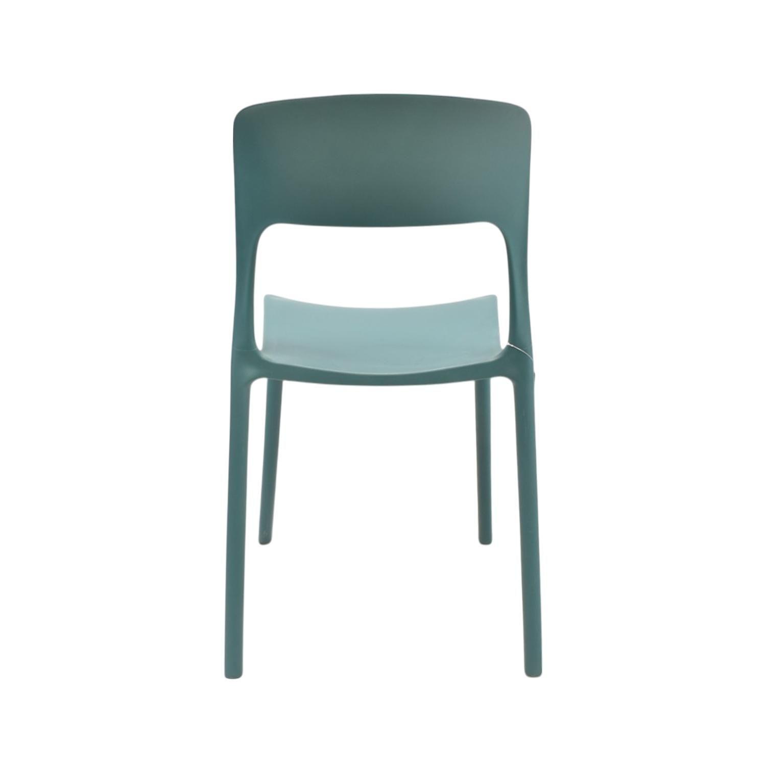 Silla Plástico Apilable Deco Nuremberg Azul Escandinavia-6
