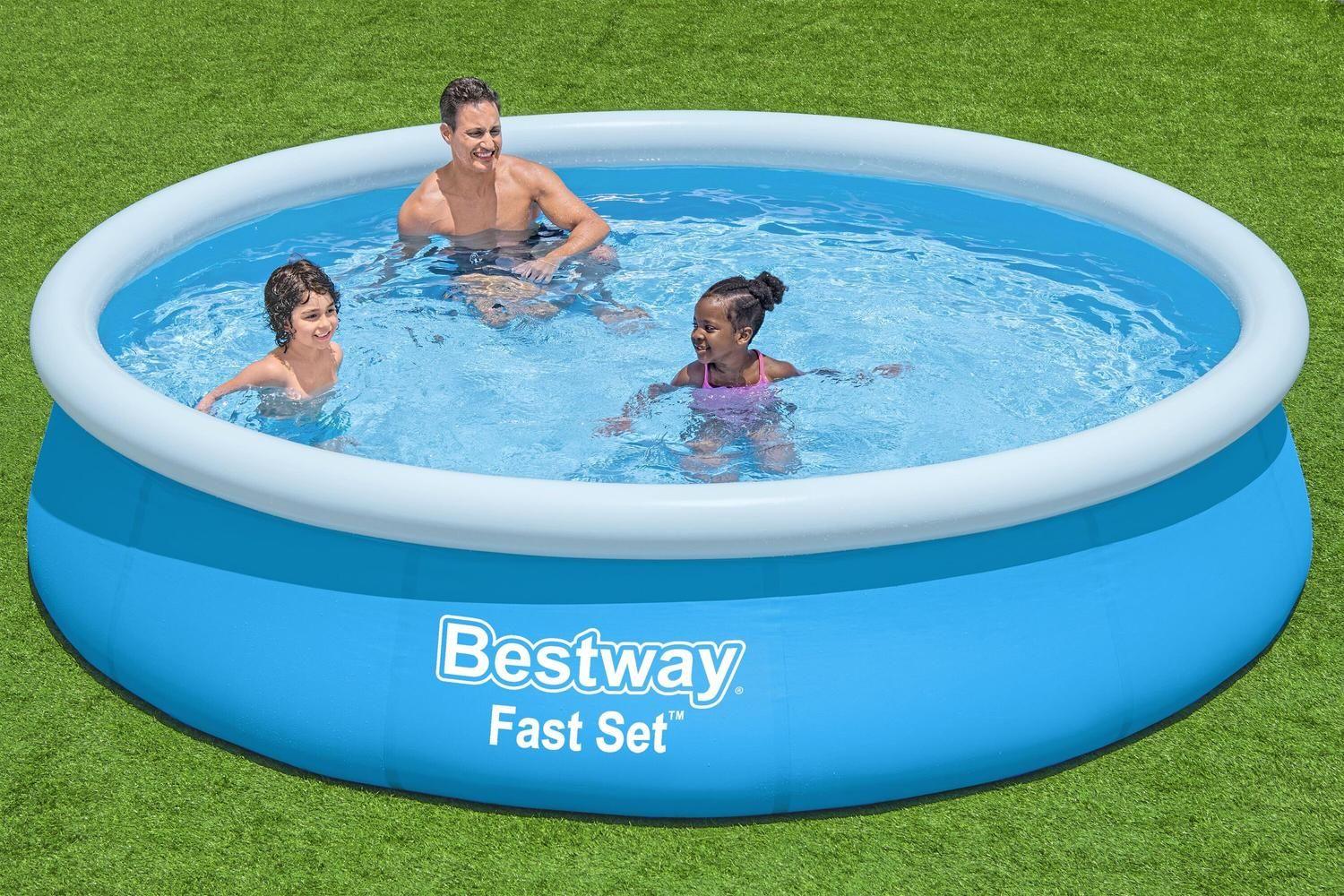 Piscina Bestway Redonda Fácil Armado con filtro 3.66MX76cm-2