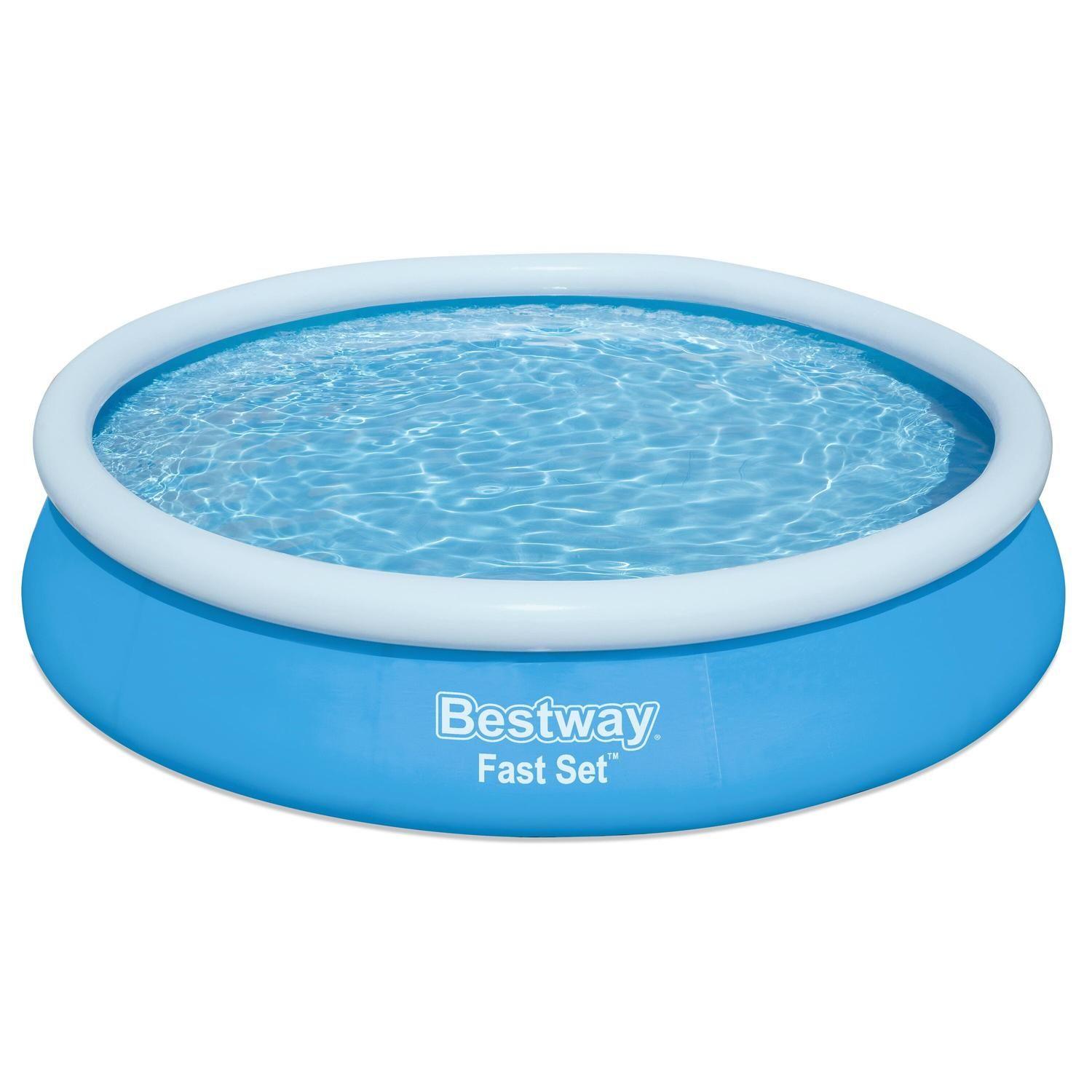 Piscina Bestway Redonda Fácil Armado con filtro 3.66MX76cm-3