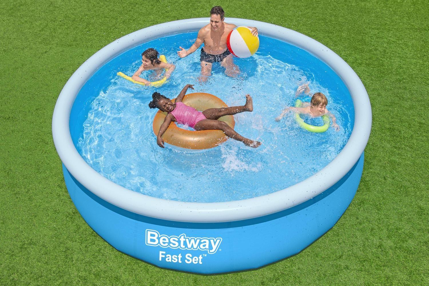 Piscina Bestway Redonda Fácil Armado con filtro 3.66MX76cm-4