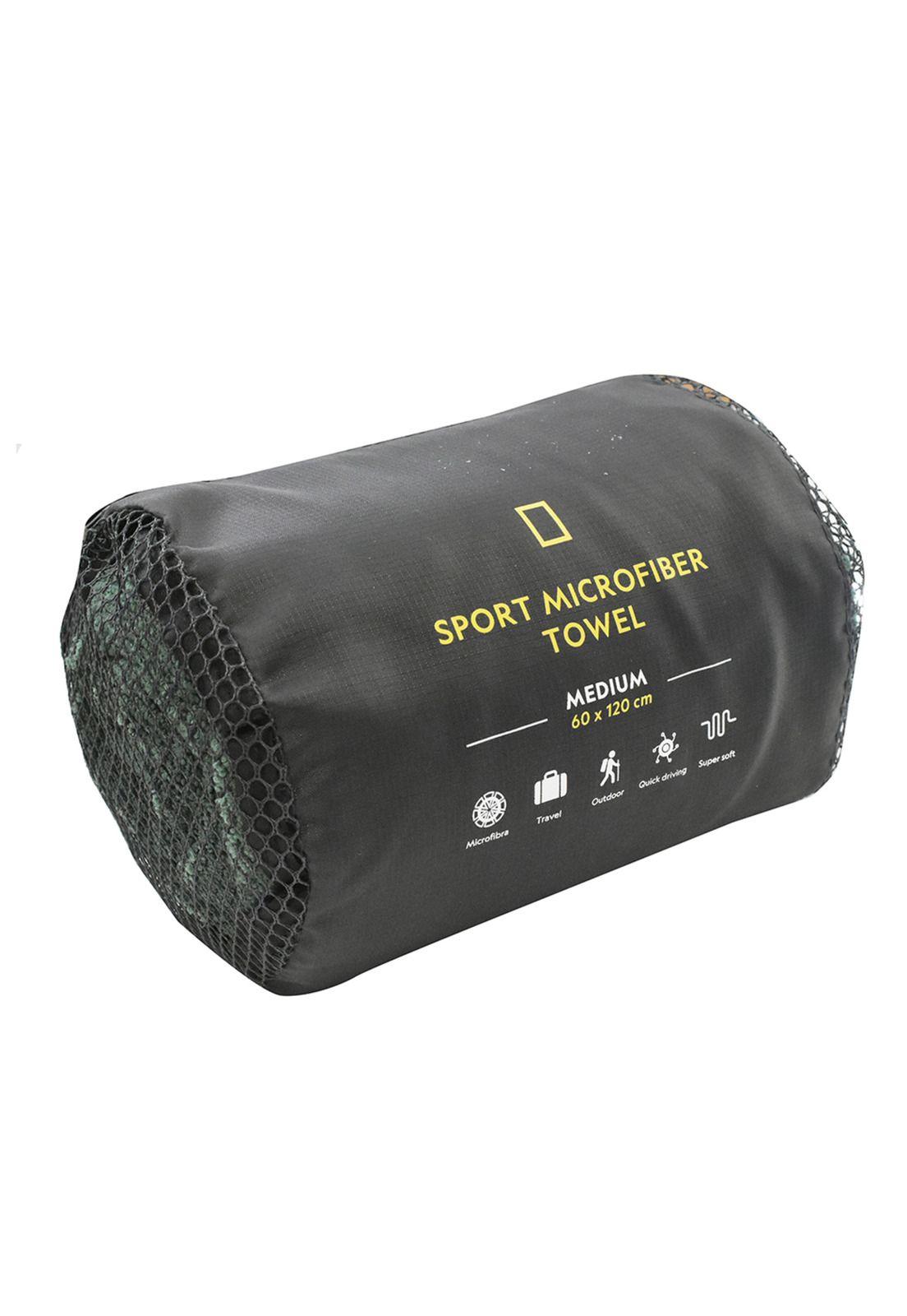 Toalla Deportiva Talla XL Verde National Geographic-2