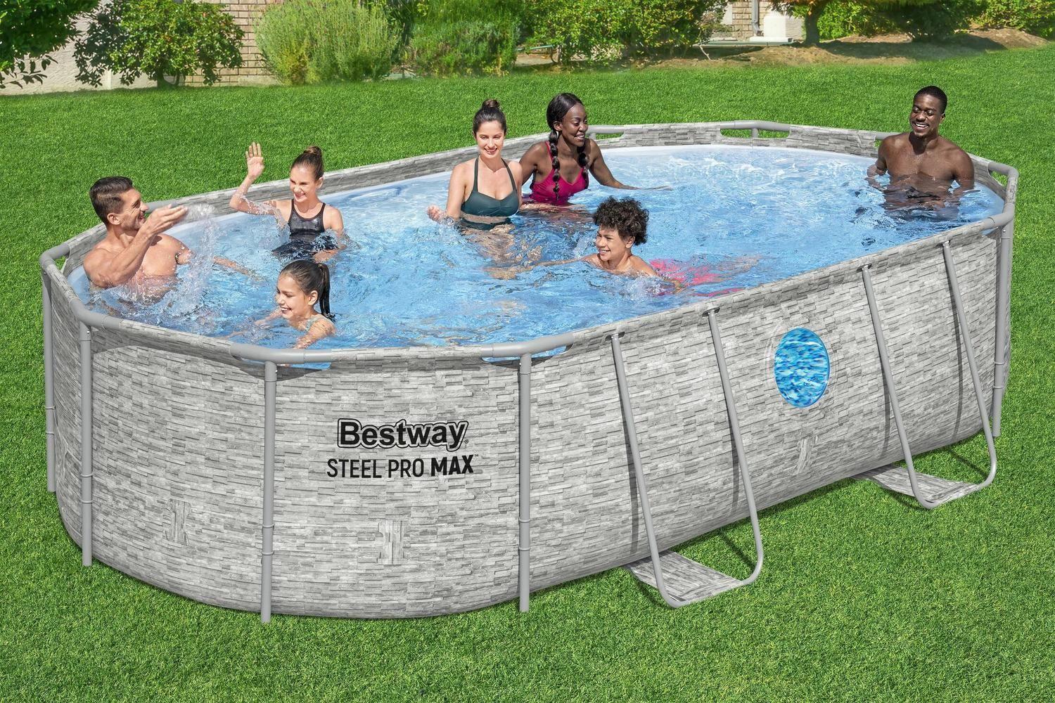 Set Piscina Estructural Bomba Premium 4.88x3.05x1.07 Bestway-1
