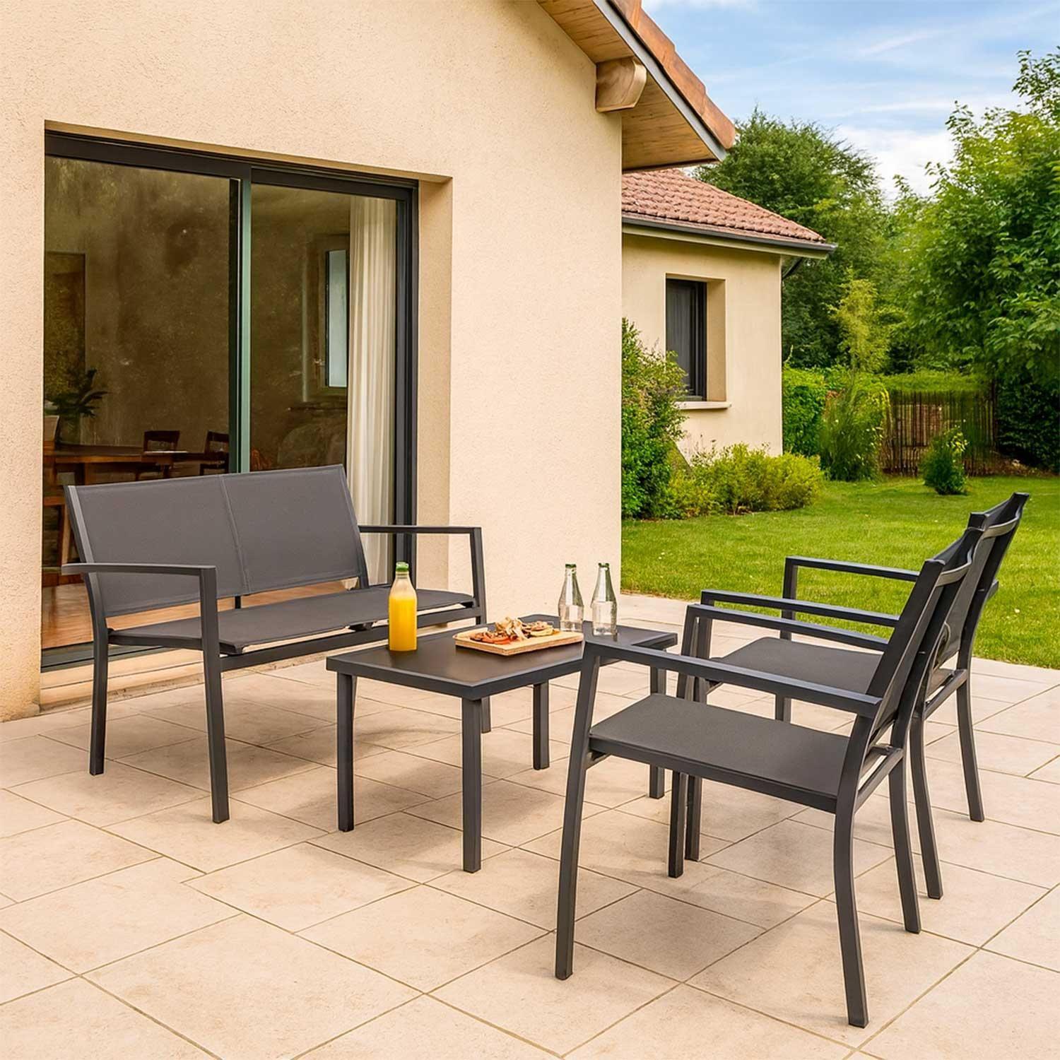 Juego Set de Terraza Sicilia 4 personas Northwest-6