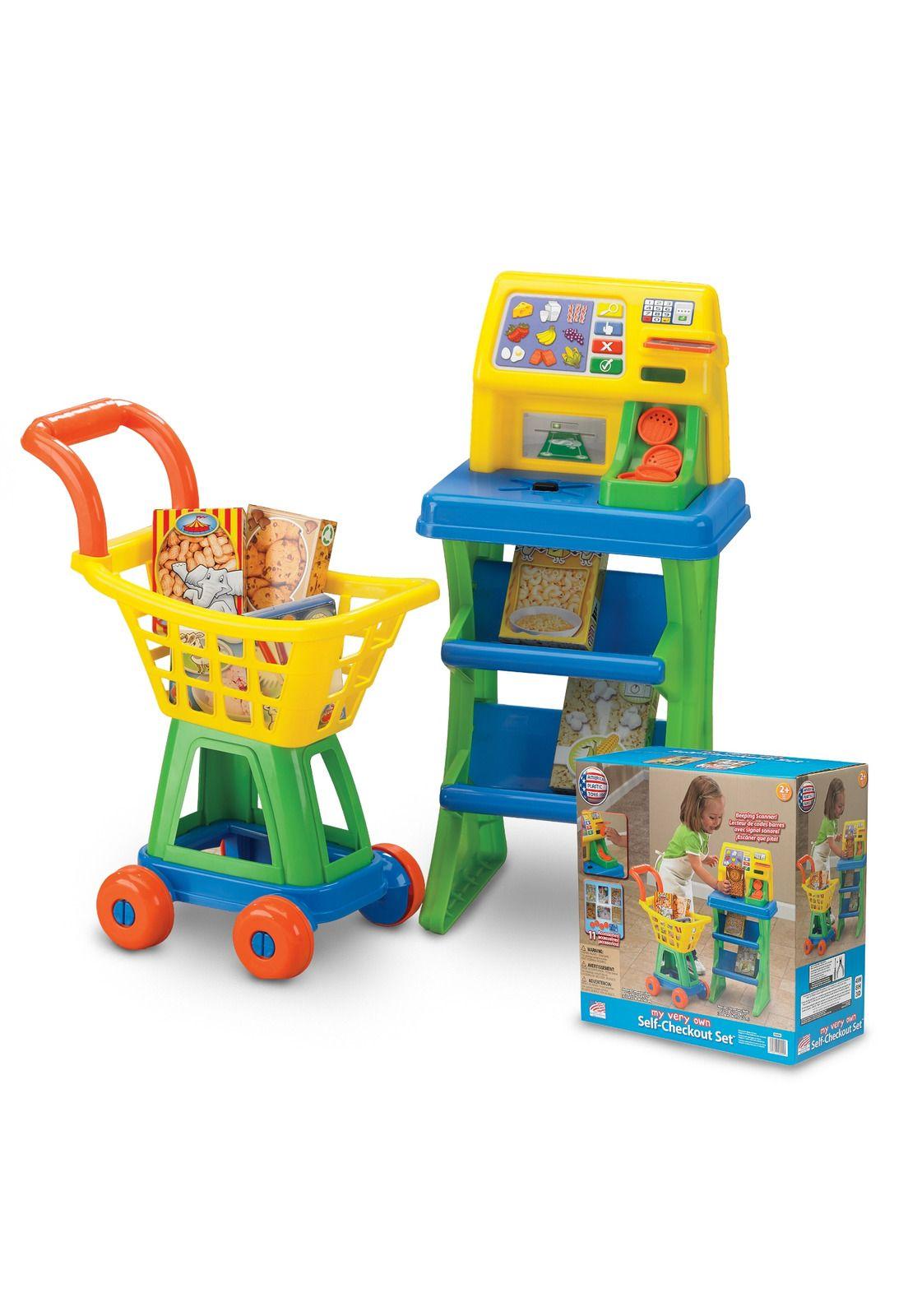 Juego De Mercado Compra Y Paga + Accesorios 41x24x50 American Plastic-0