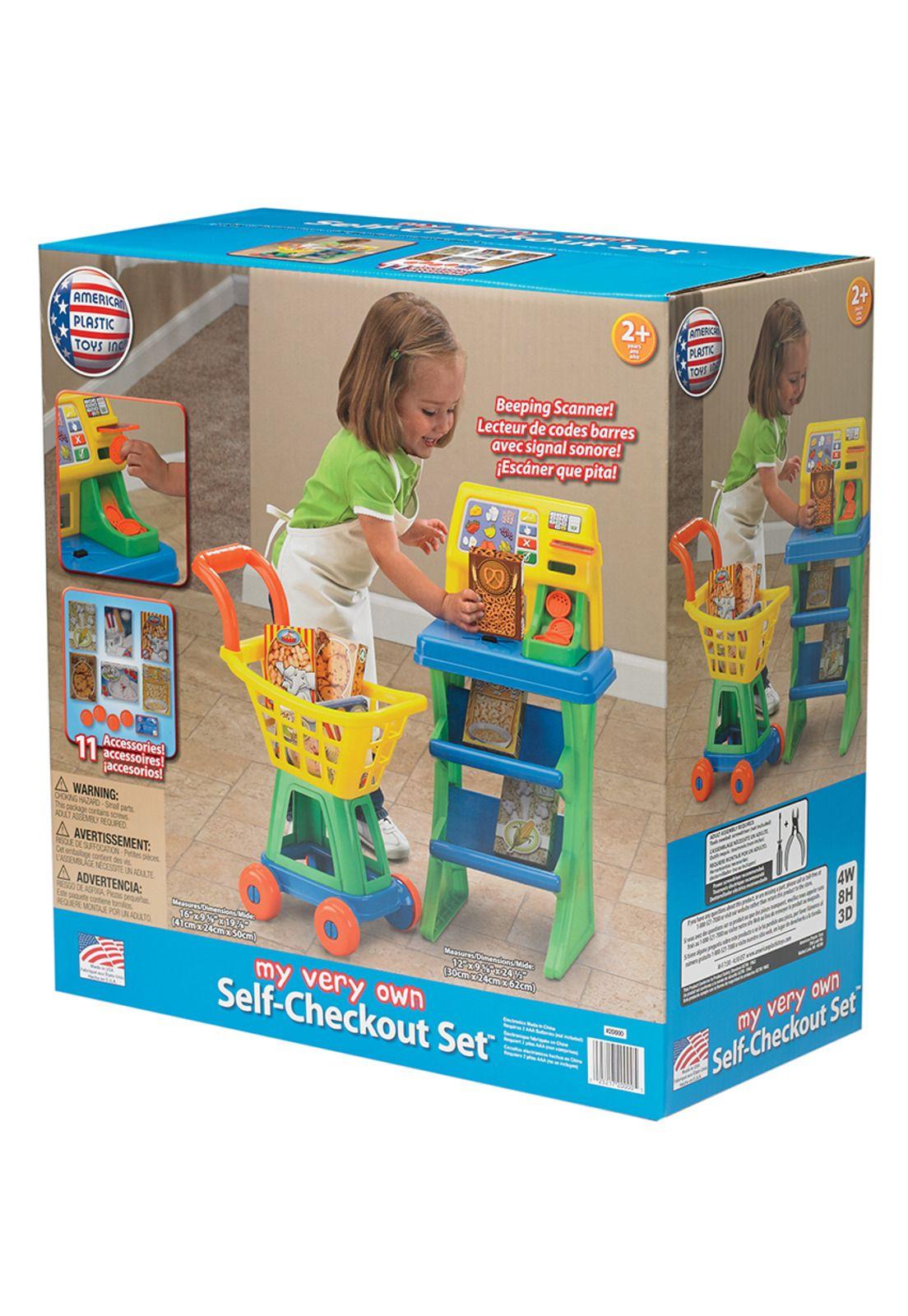 Juego De Mercado Compra Y Paga + Accesorios 41x24x50 American Plastic-2
