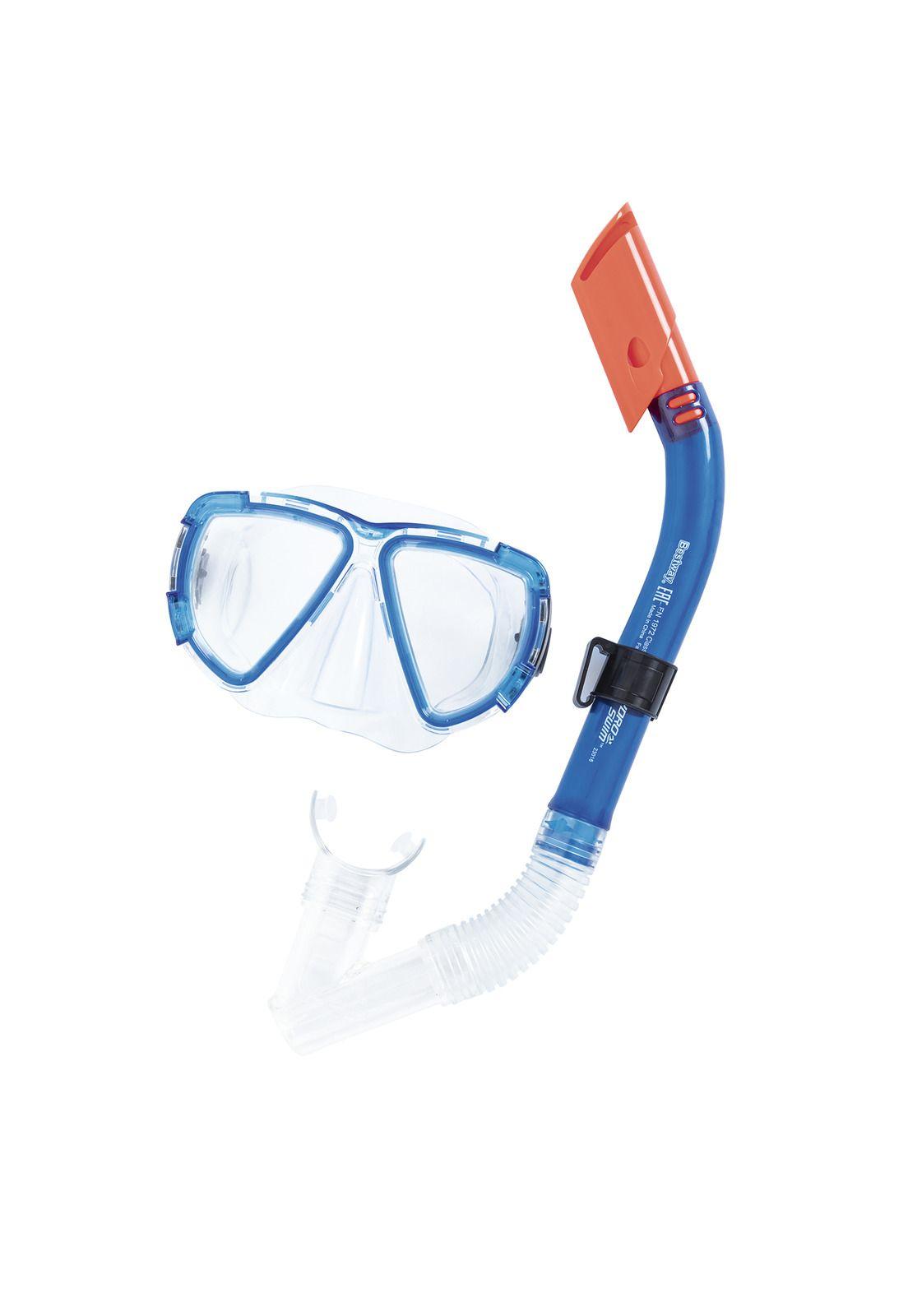 Set Máscara Y Snorkel Blackstripe 14+ Años Bestway-1