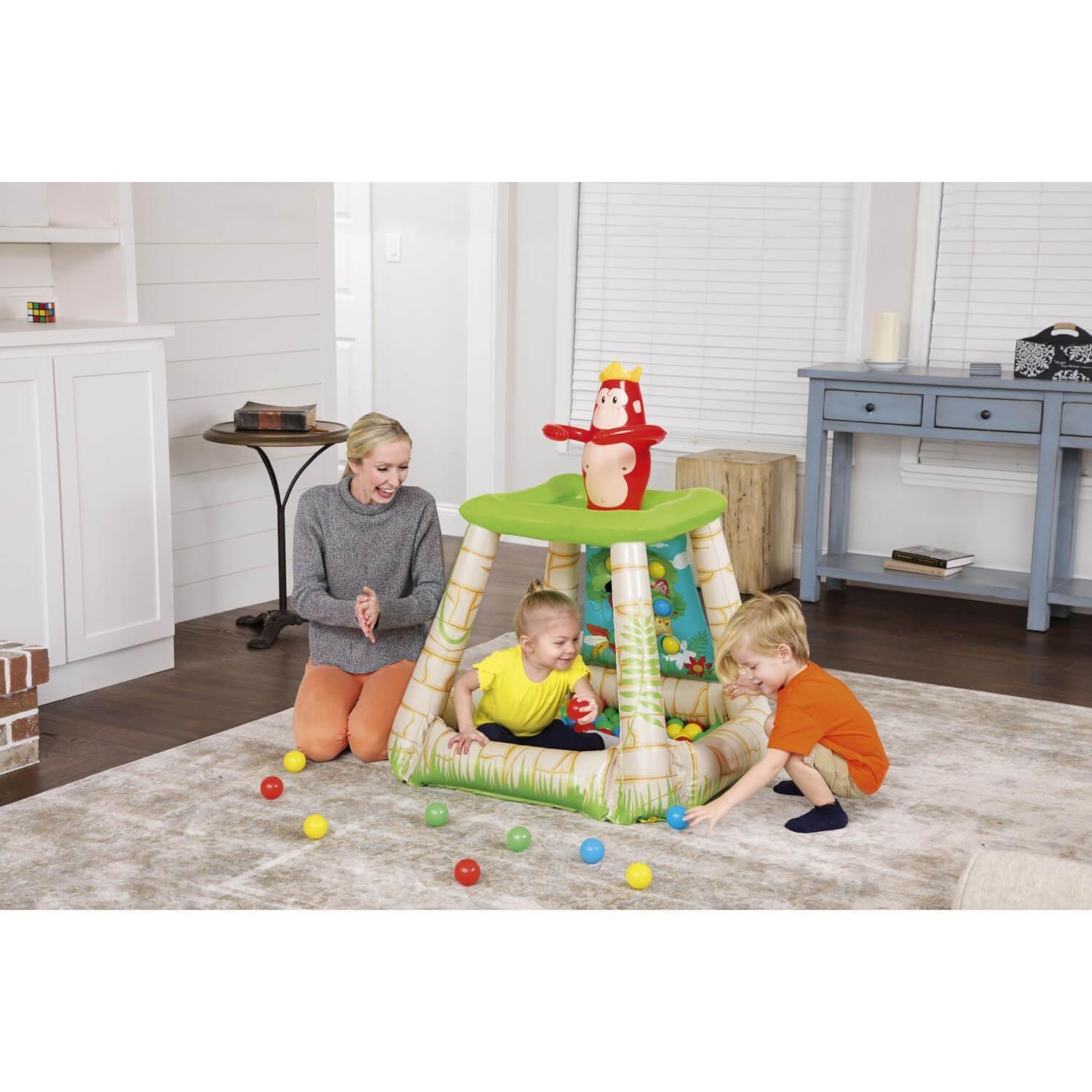 Piscina Jungla inflable Con Pelotas 89X86X107Cms Bestway-4