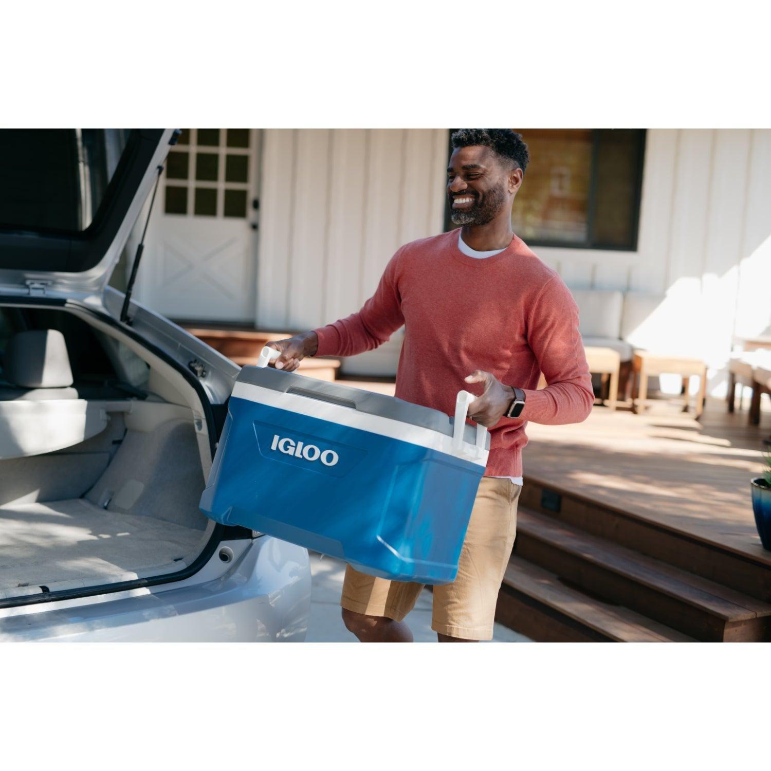 Cooler Nevera Hielera Latitude Azul 49 Litros Igloo-3
