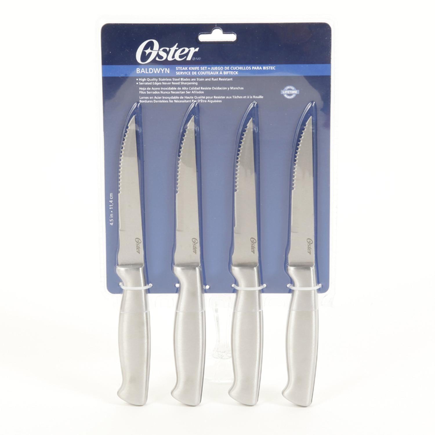 Set Cuchillos Serrucho acero inoxidable Baldwyn 4 piezas-6