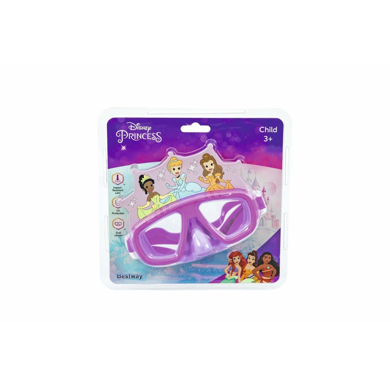 Mascara Lentes Anteojos Natación Princesas Disney 3+ Años-2