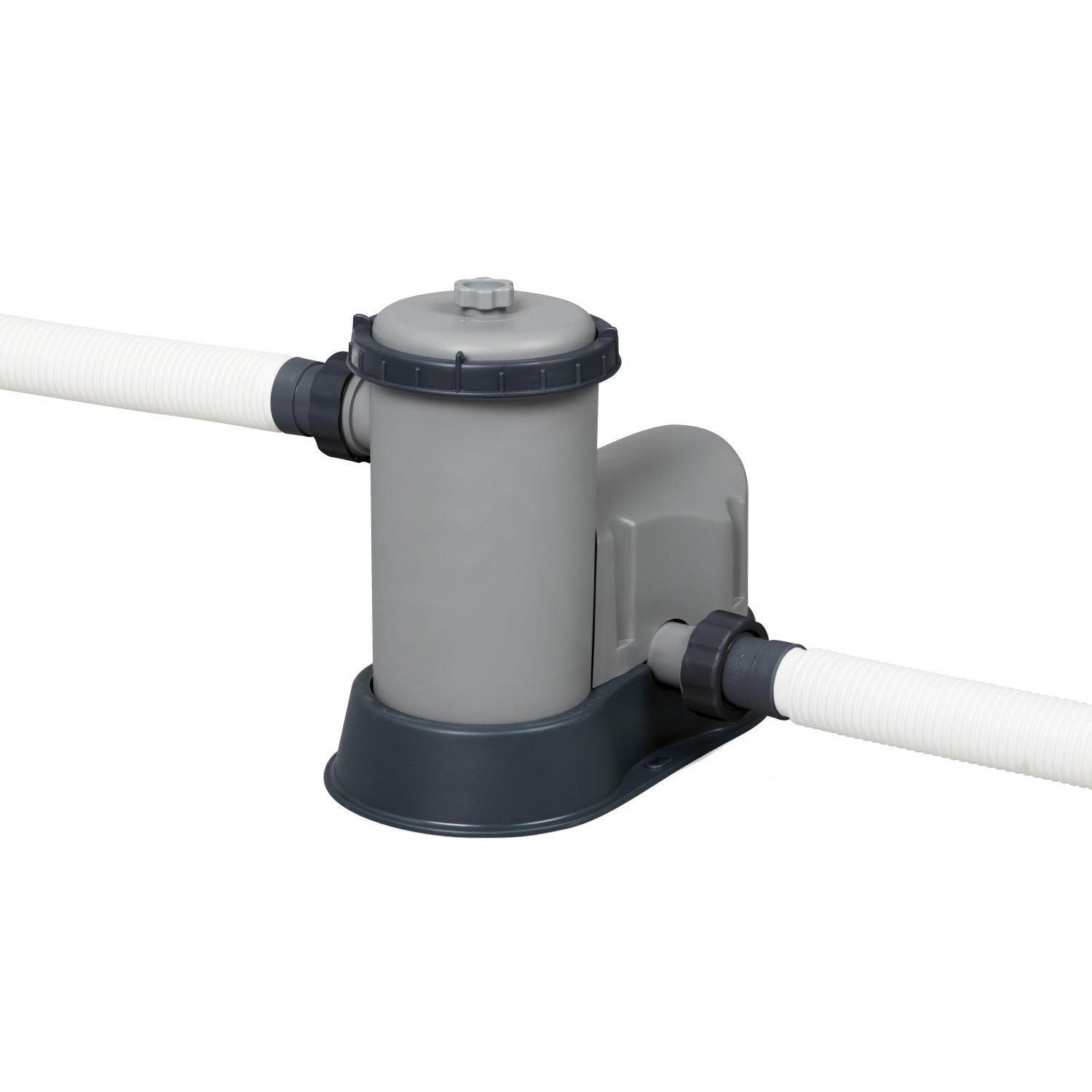 Piscina Bestway Redonda SteelPro Max Gris Piedra 5.49MX1.22M-5