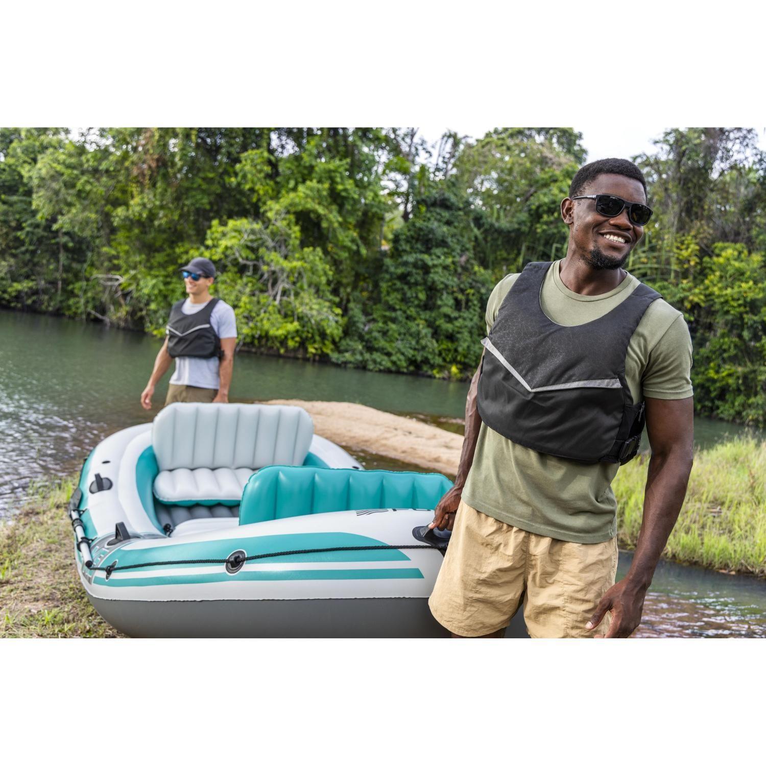 Bote Inflable Con Remos Y Asientos Elite 3.64x1.66m Bestway-6