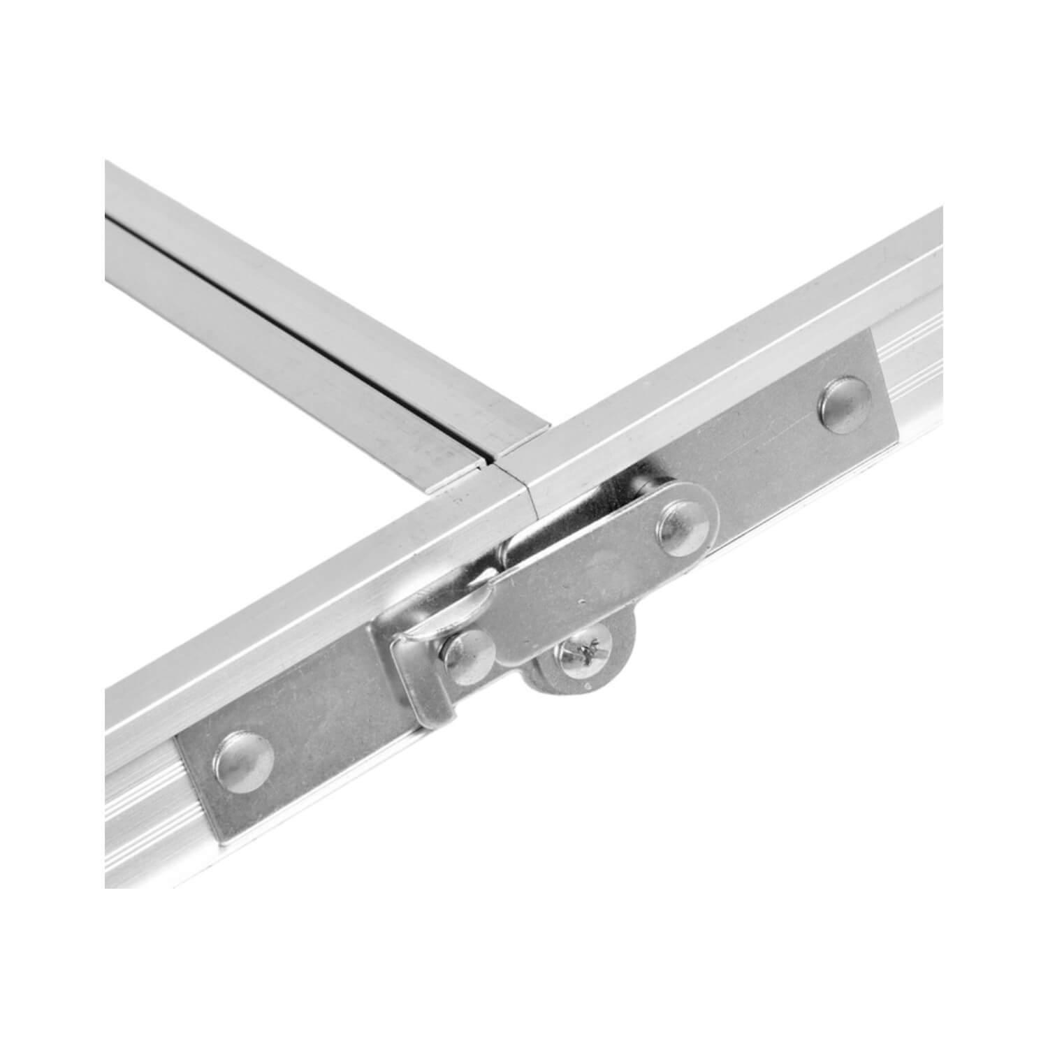 Mesa Plegable Aluminio 120X60Cm Blanca Northwest-2