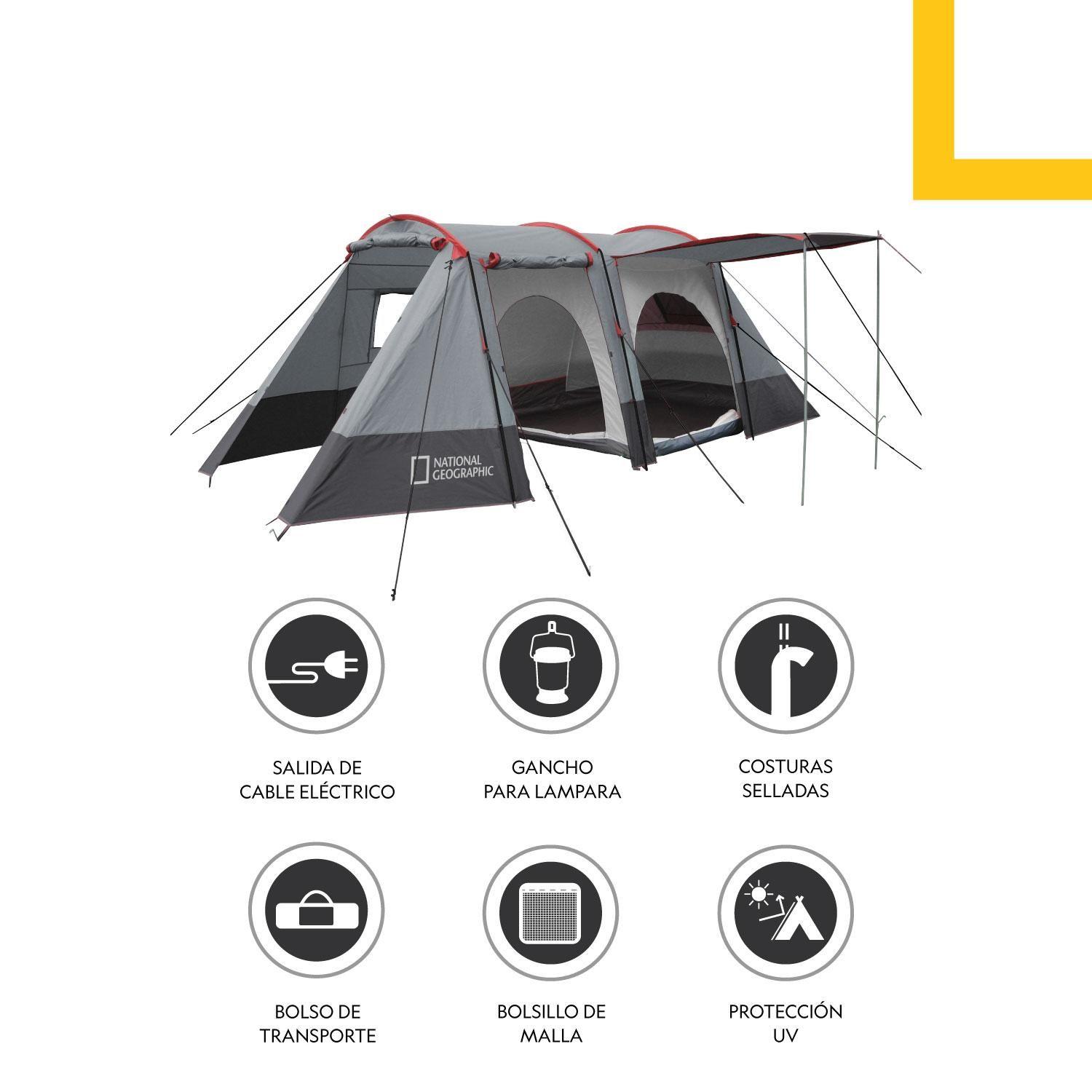 Carpa Camping 8 Personas Renegade-Xt National Geographic-2