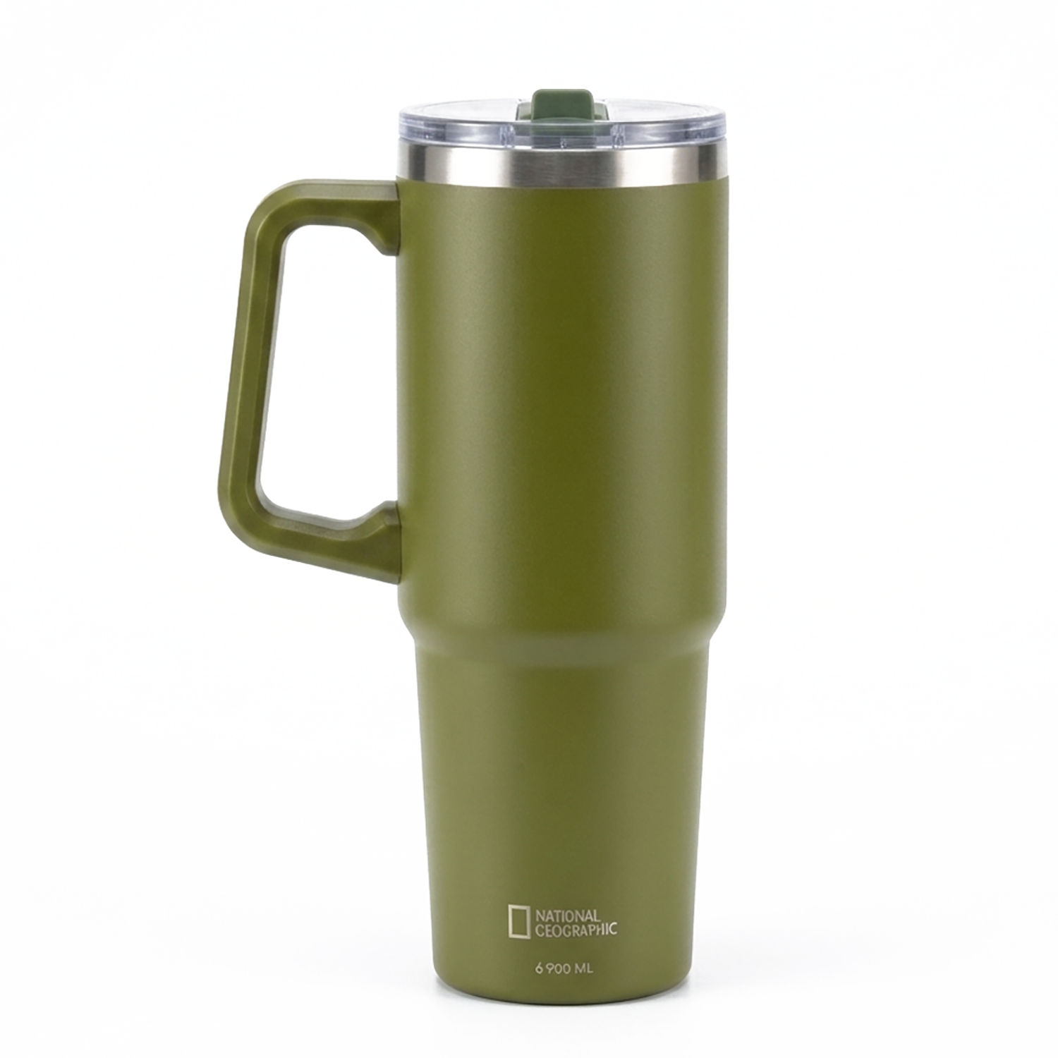 Botella Vaso Termico Mango 900ml Verde National Geographic-0