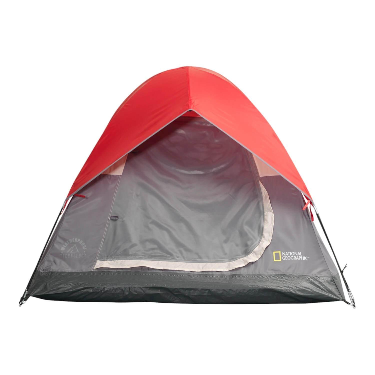 Carpa Camping 6 Personas Newport Roja National Geographic-3
