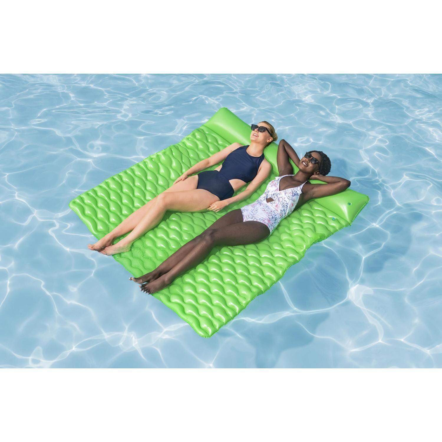 Colchoneta Reposera Hamaca Inflable 2 personas 213x170cm-2