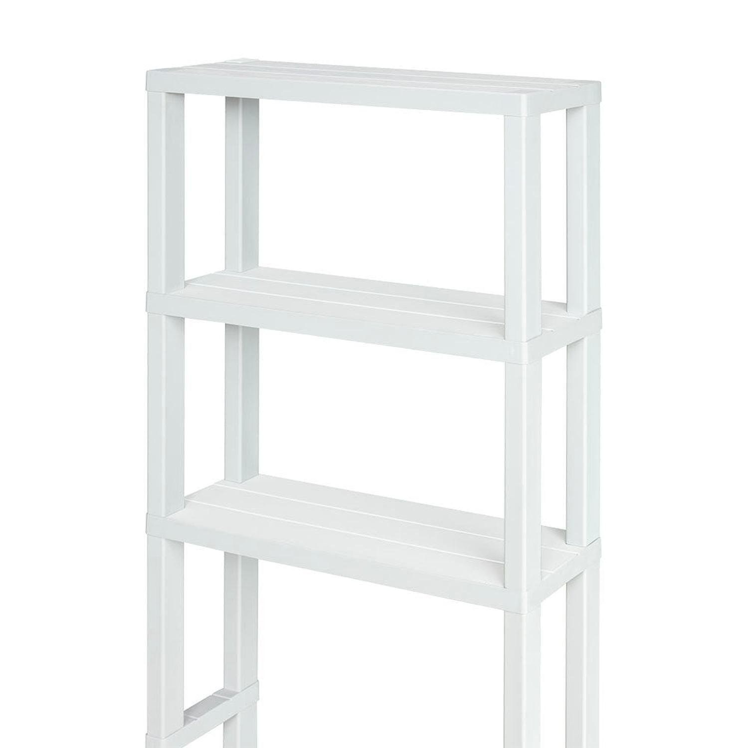 Estante Organizador De Baño 3N Blanco 61x25x171Cms Rimax-2