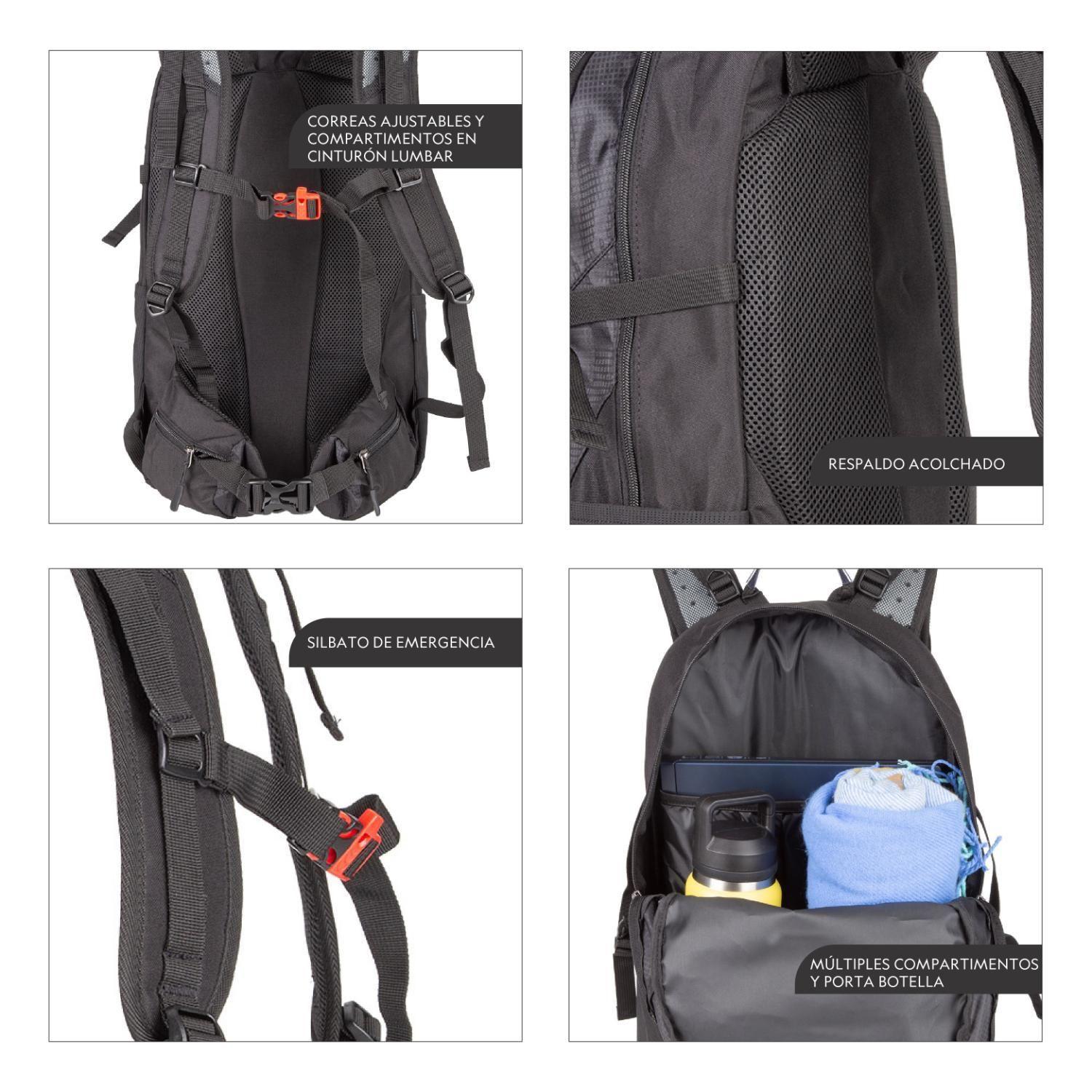 Mochila Cross River Negro 30 Litros National Geographic-6