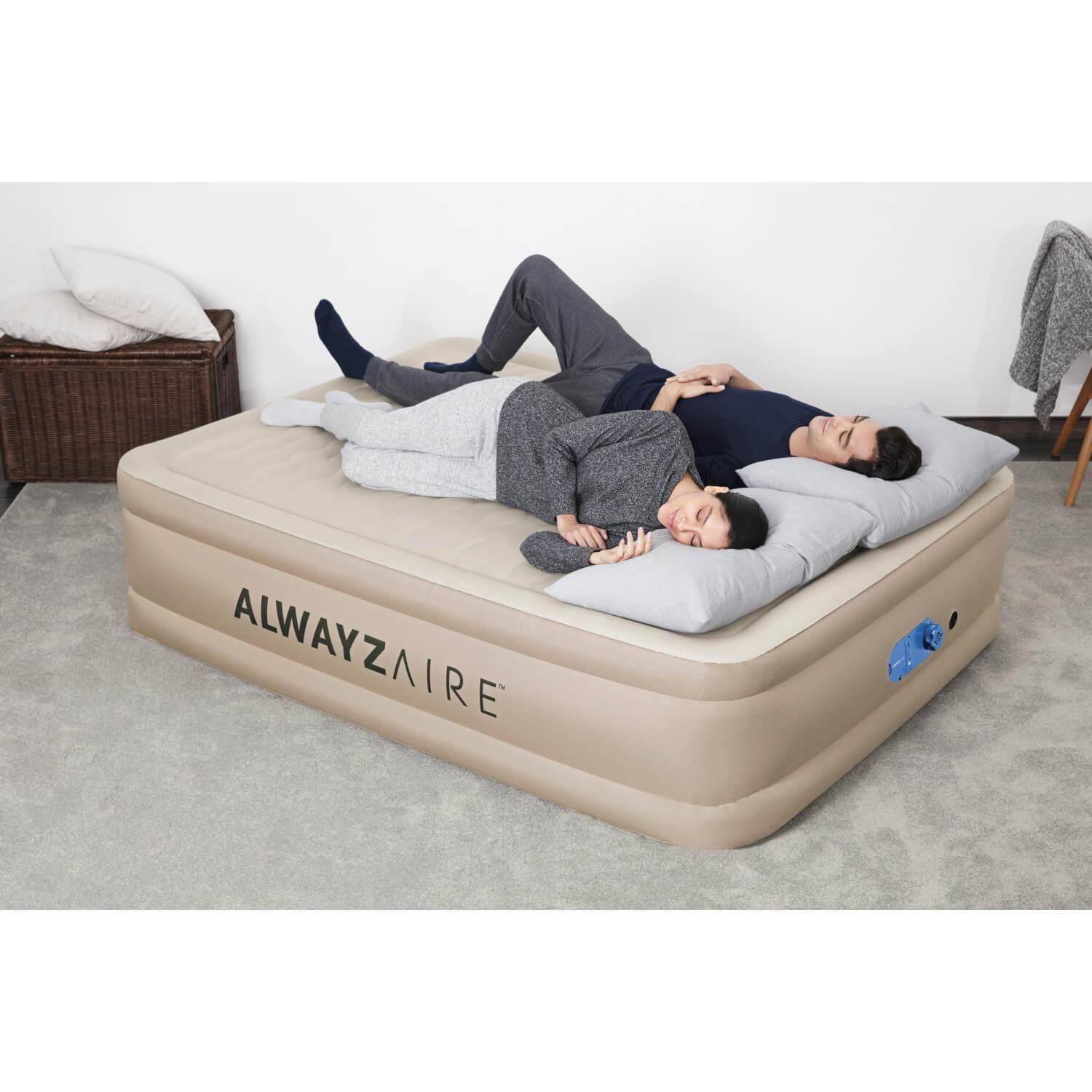 Colchón Inflable Eléctrico Queen Alwayzaire 203X152X51Cm Bestway-1