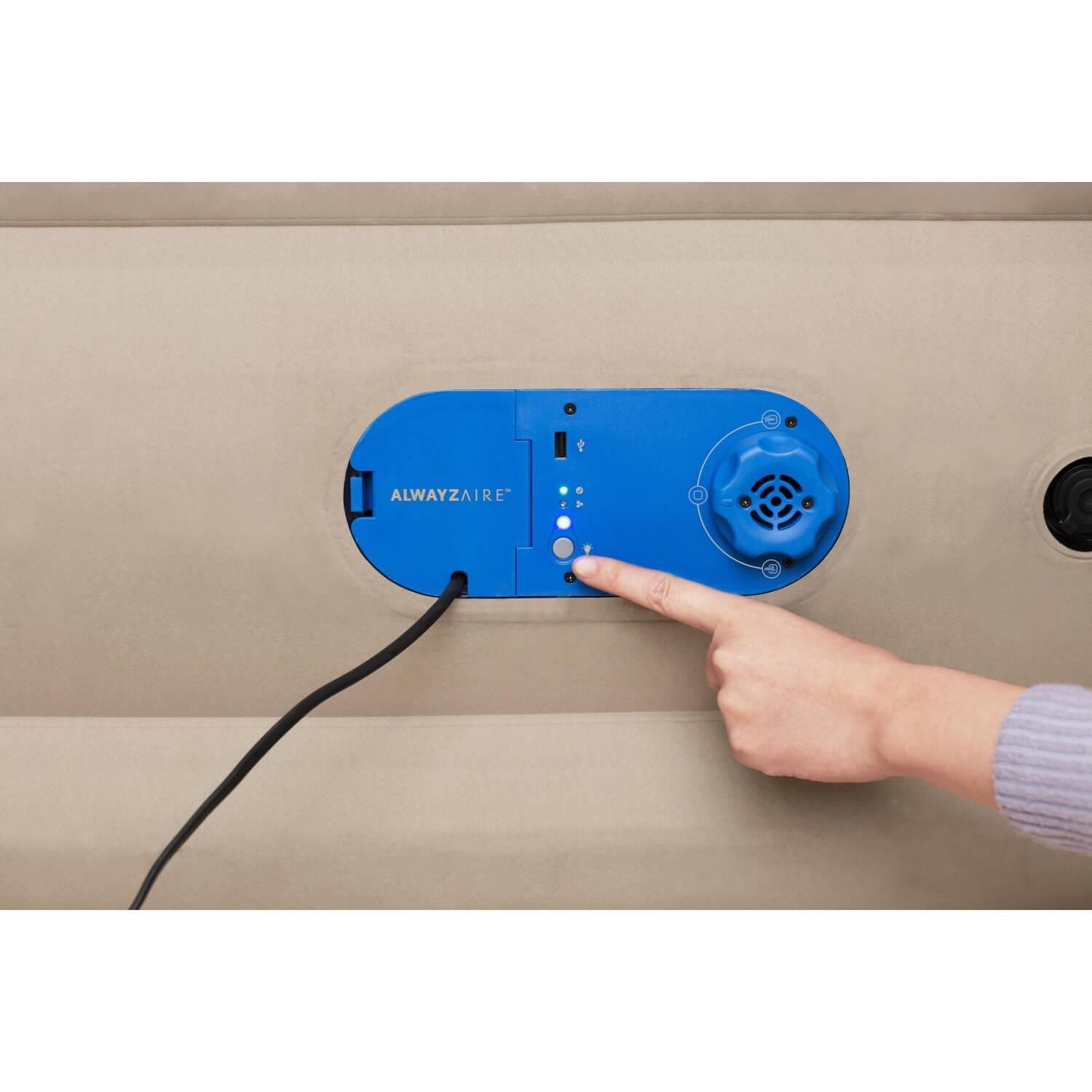 Colchón Inflable Eléctrico Queen Alwayzaire 203X152X51Cm Bestway-2