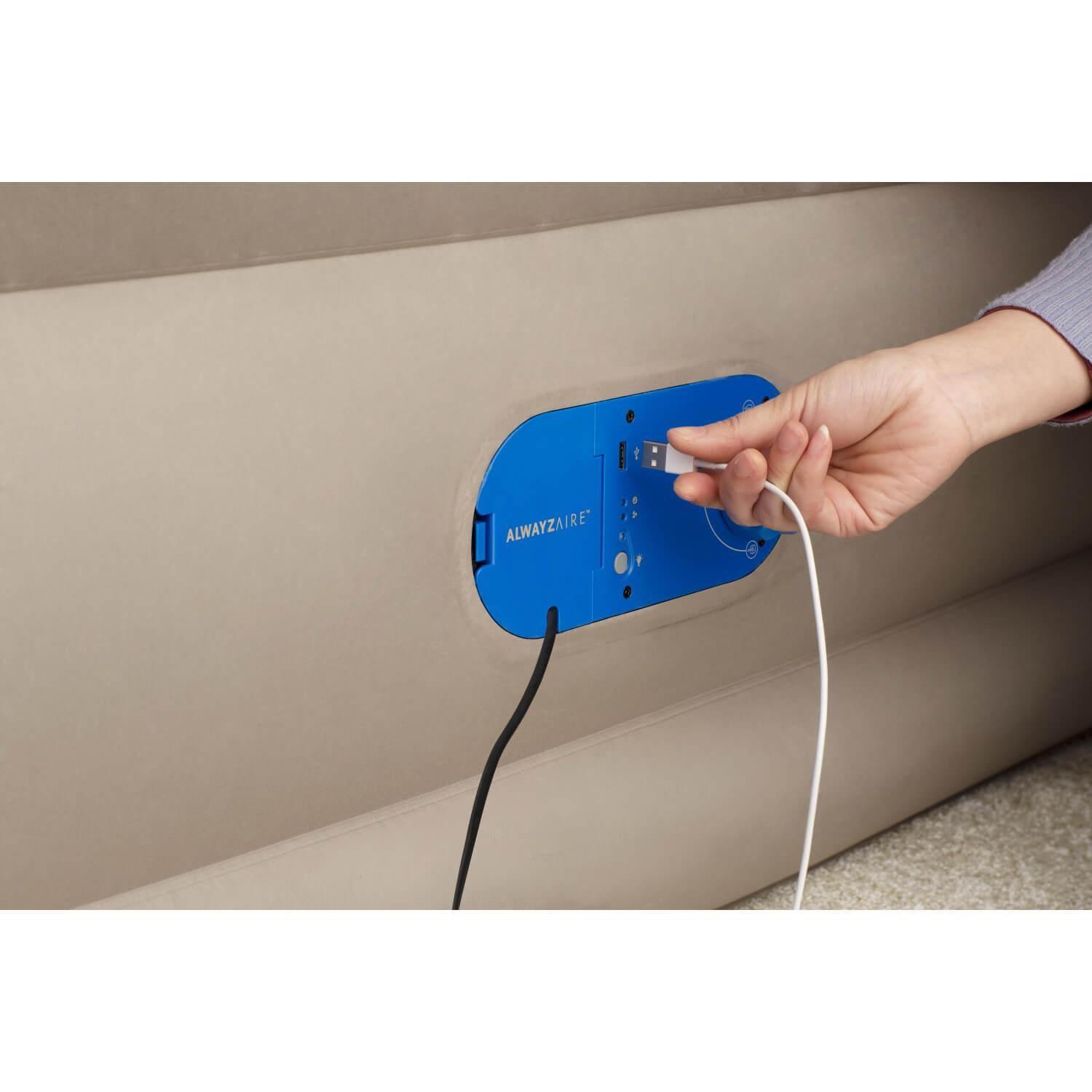 Colchón Inflable Eléctrico Queen Alwayzaire 203X152X51Cm Bestway-4