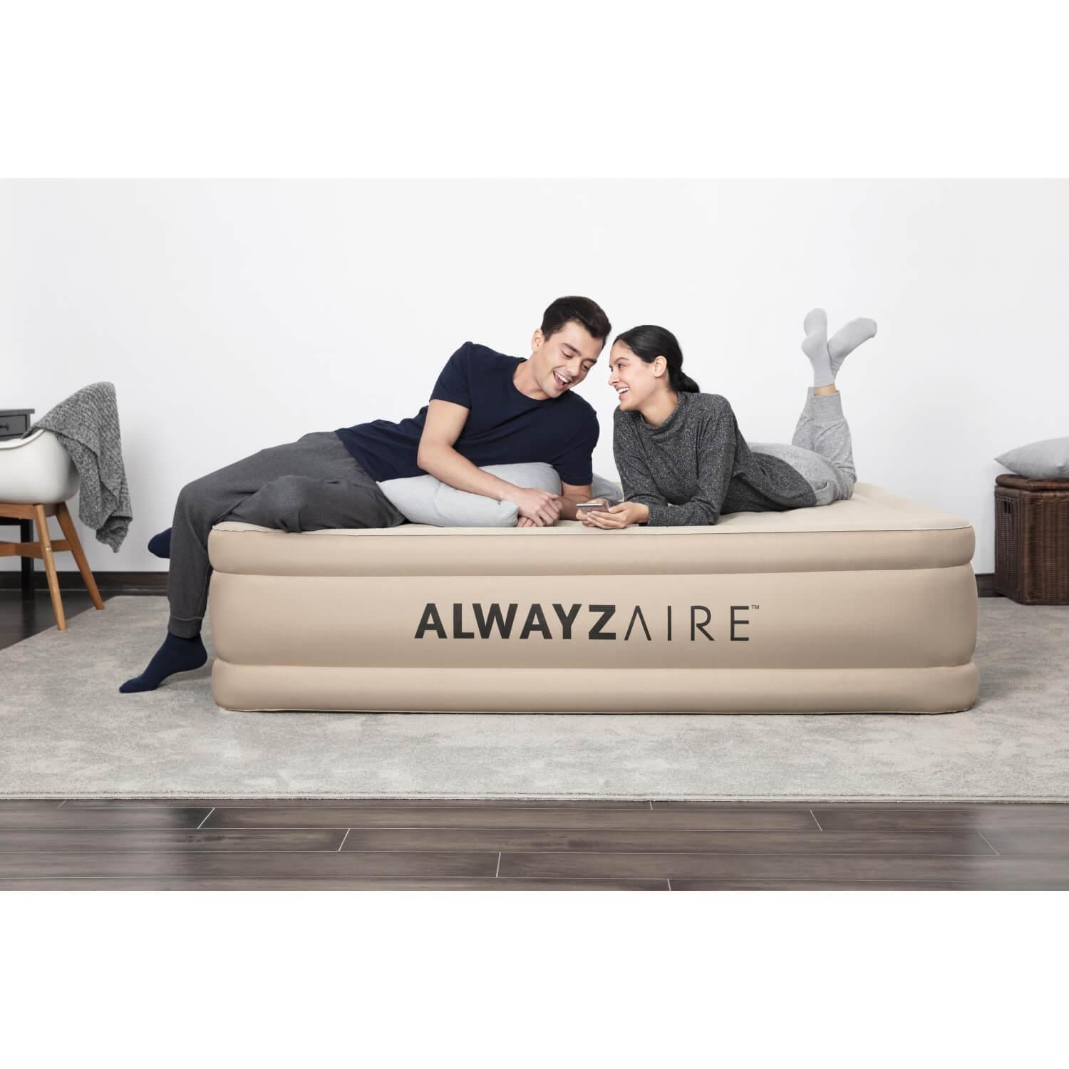 Colchón Inflable Eléctrico Queen Alwayzaire 203X152X51Cm Bestway-9