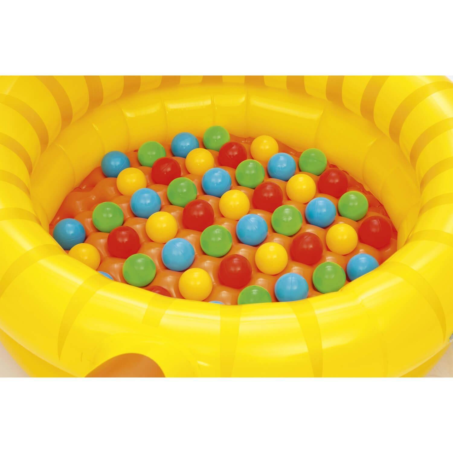 Piscina Leon inflable con Pelotas 111 X98X61.5 Cms Bestway-3