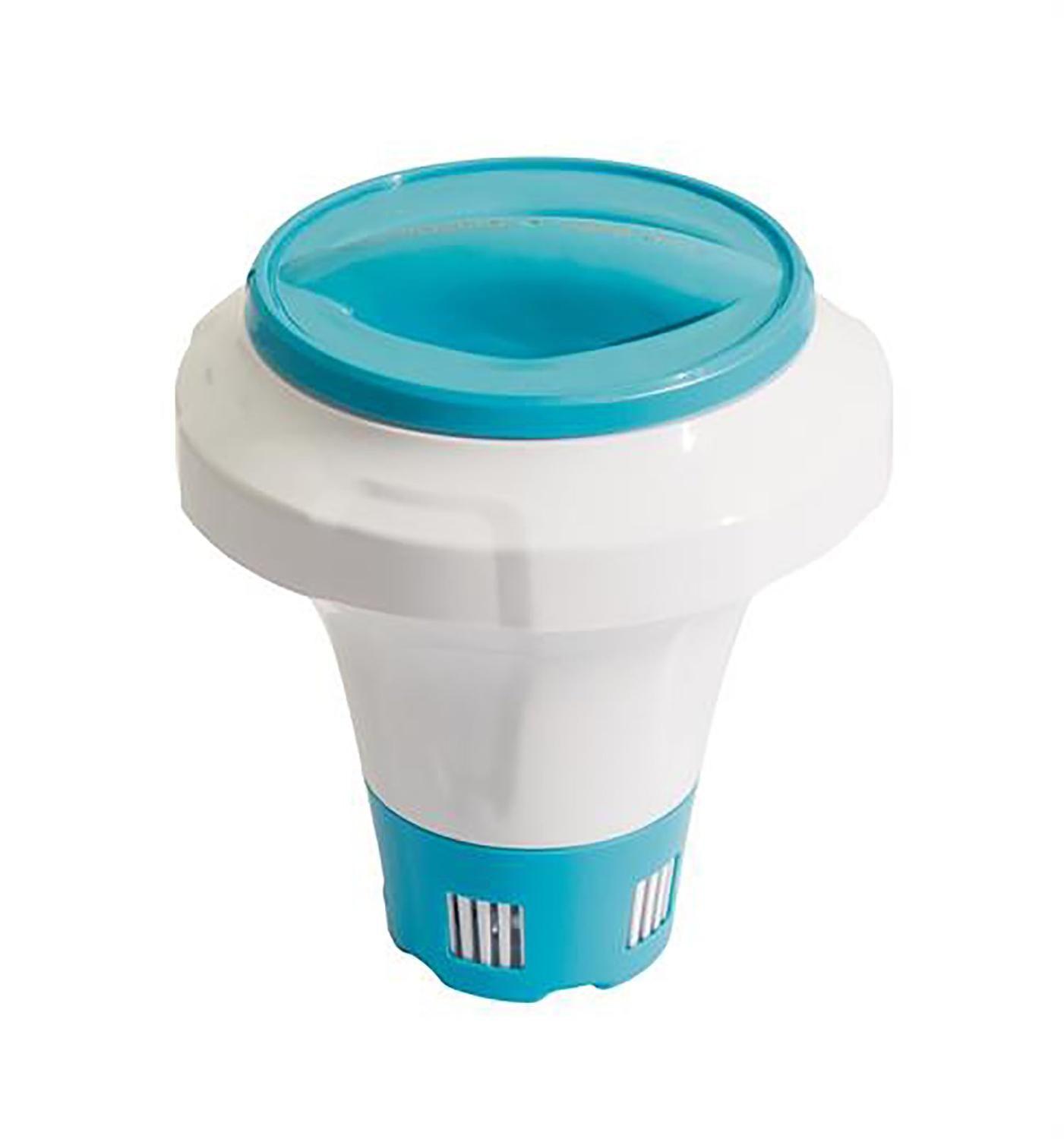 Porta Cloro Flotante Flowclear™ 21.0Cm Con Guante Chemguard ™ Bestway-0