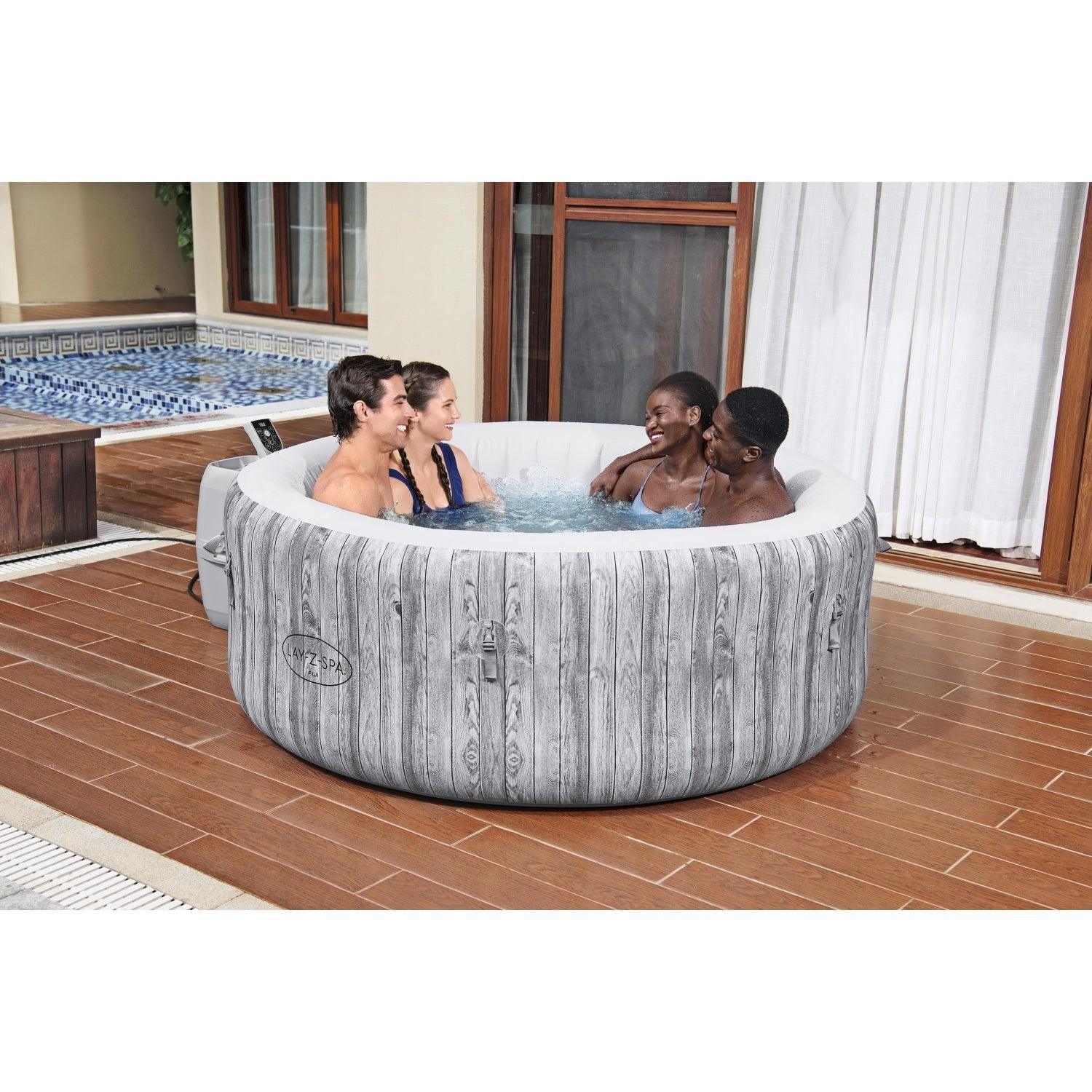 Hot Tub Spa Jacuzzi Inflable Fiji 4 Personas Bestway-1