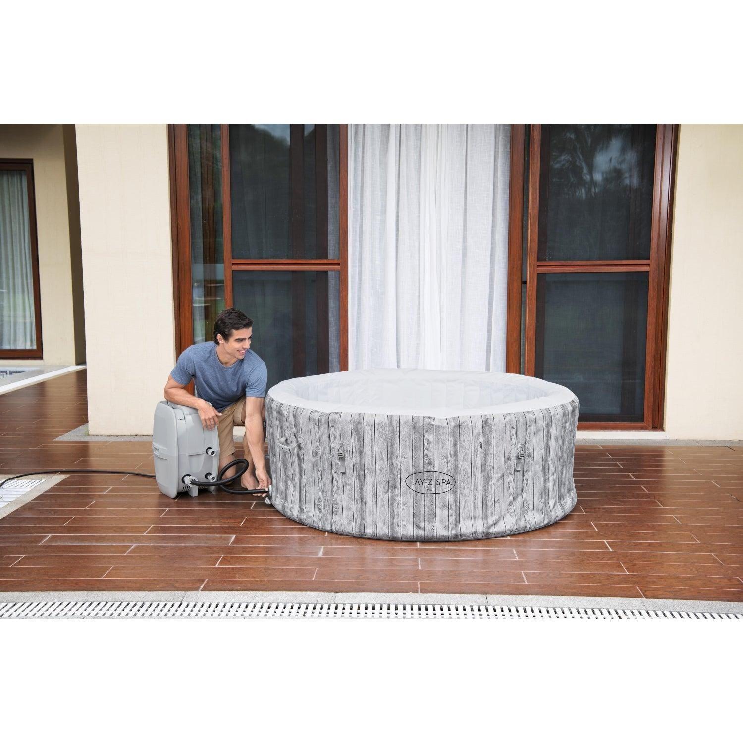 Hot Tub Spa Jacuzzi Inflable Fiji 4 Personas Bestway-6
