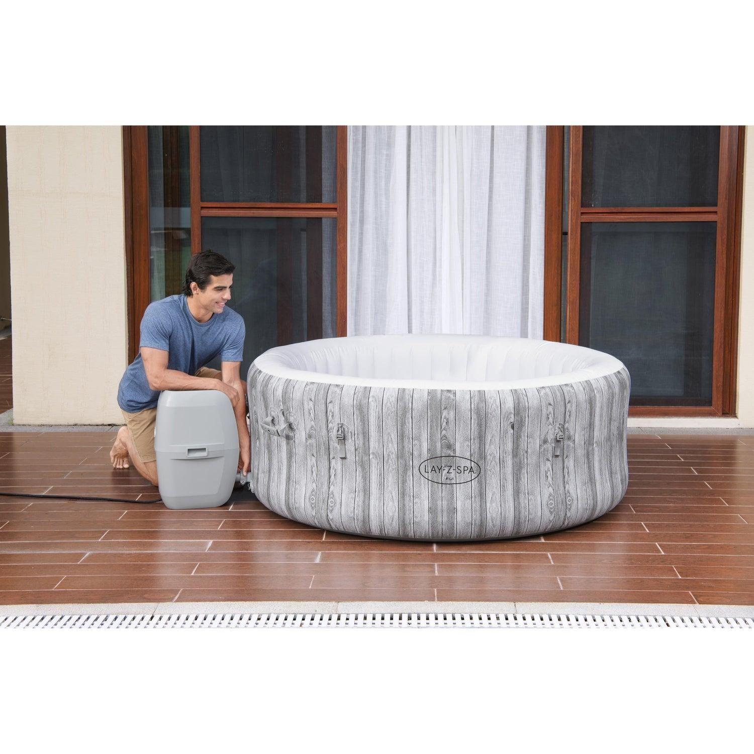 Hot Tub Spa Jacuzzi Inflable Fiji 4 Personas Bestway-7
