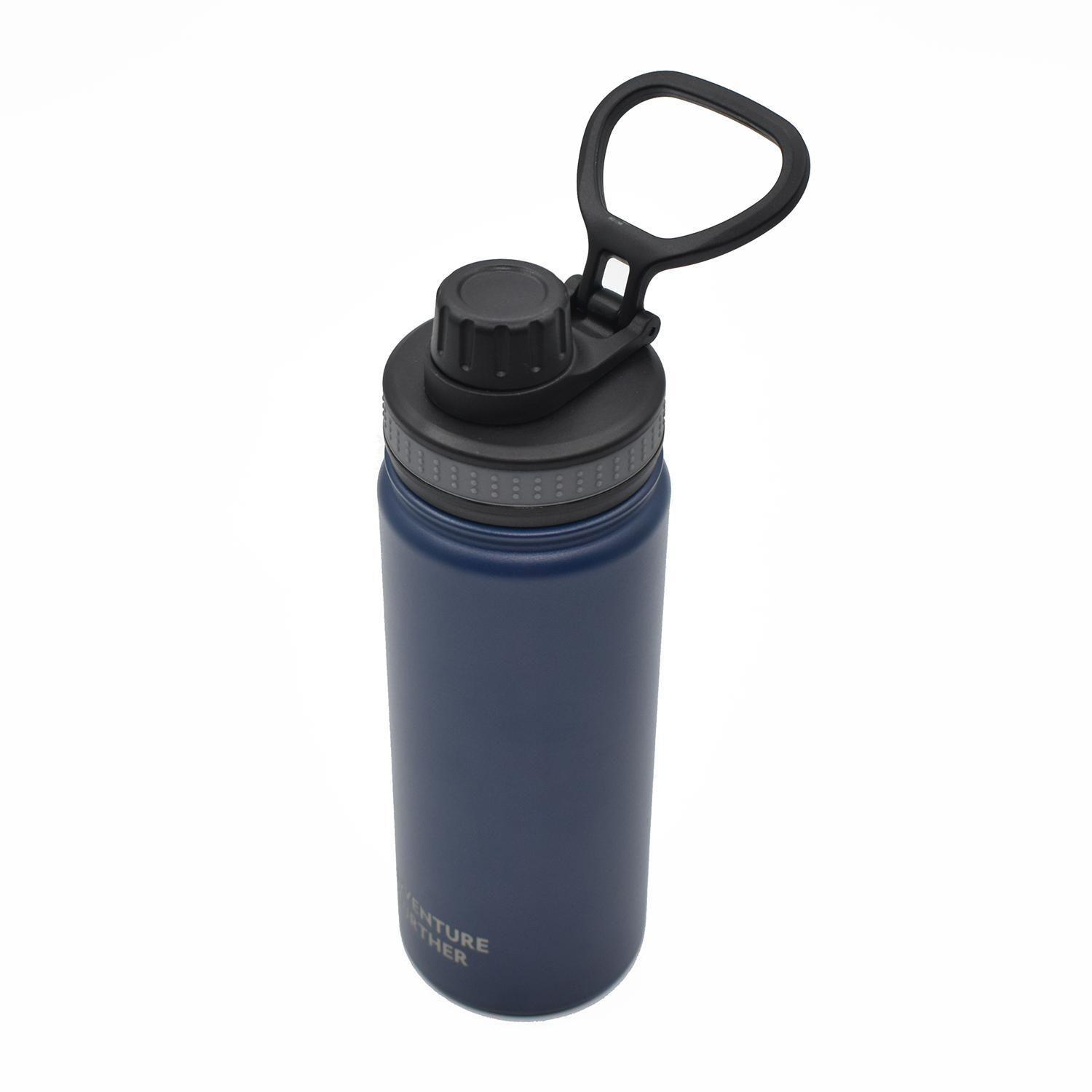 Botella Metálica Termica Insulada 600ML Azul Nat Geo-2