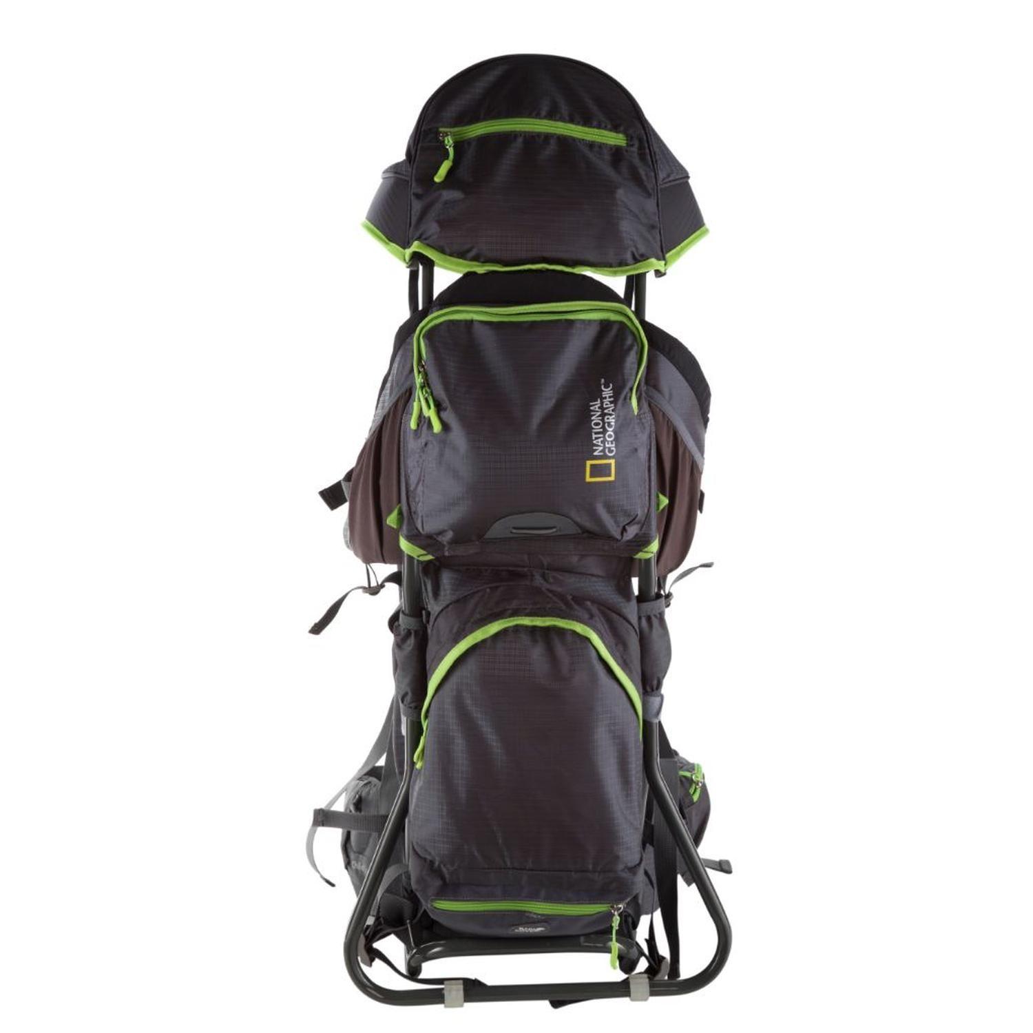 Mochila PortaBebe SunLake 15 Litros Gris National Geographic-0