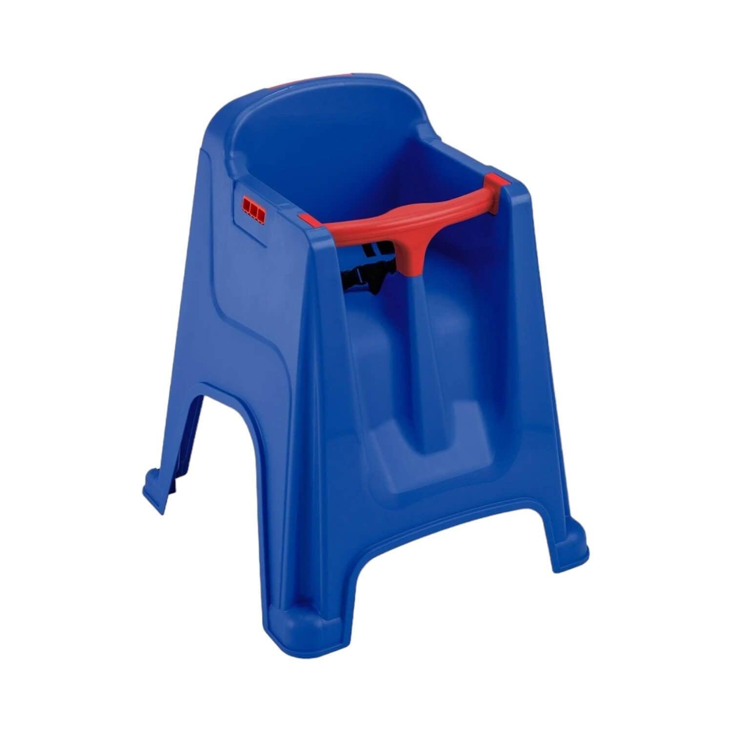 Silla Comedor Para Bebe Azul 60x59x77 cms Rimax-2