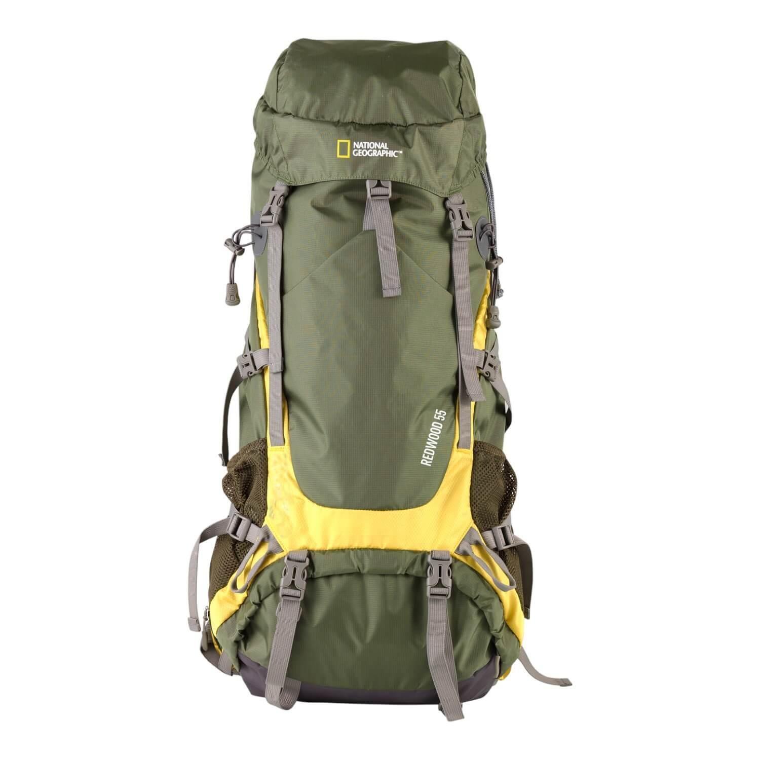 Mochila Camping Redwood 55 Litros Gris National Geographic-2