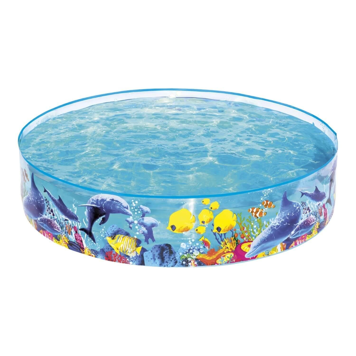 Piscina BEstway Semi Rigida para niños 1.83MX38Cm-0