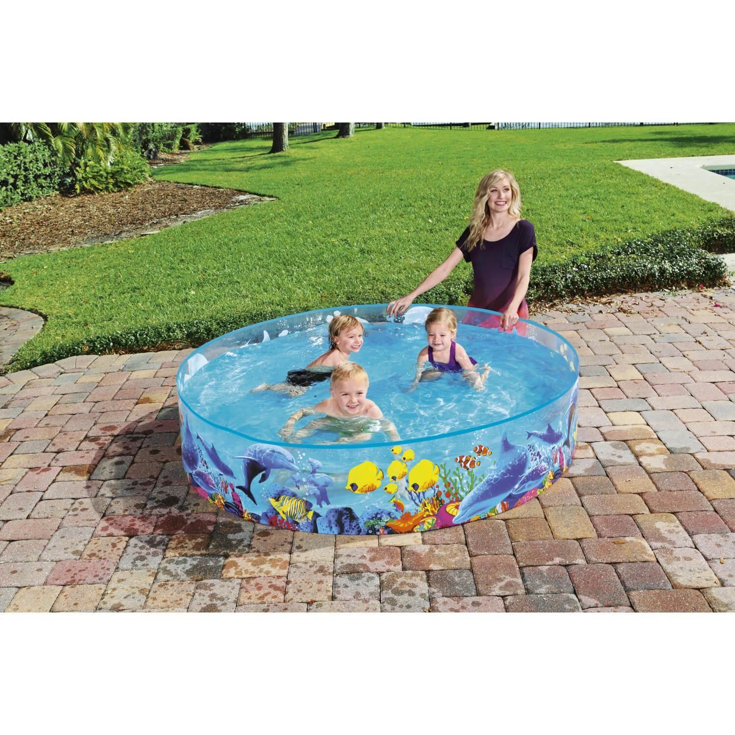 Piscina BEstway Semi Rigida para niños 1.83MX38Cm-1