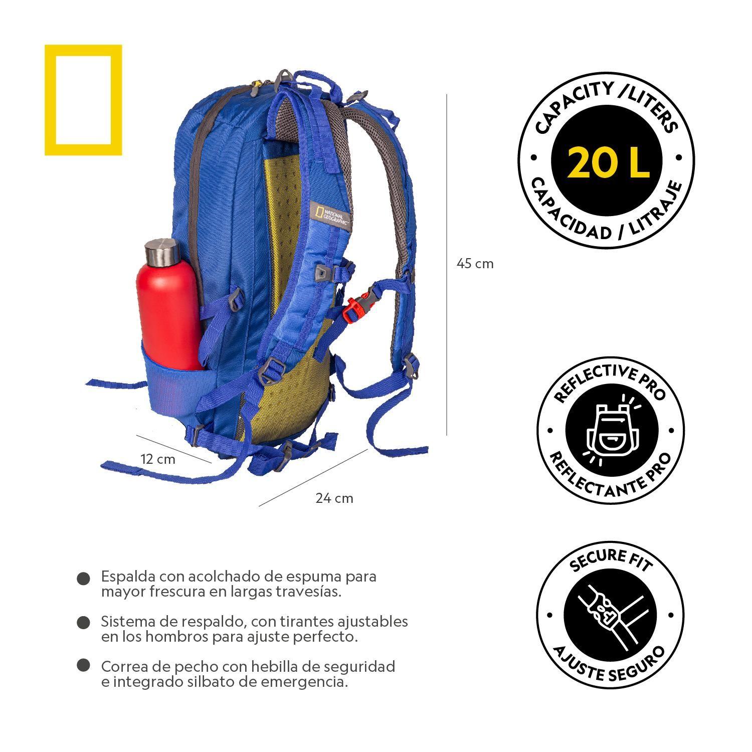 Mochila Yosemite Azul 20 Litros National Geographic-2